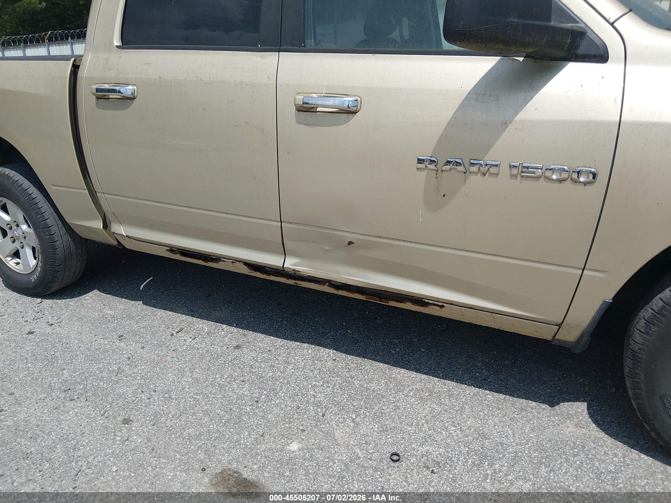 2011 Ram Ram 1500 Slt Gold vin: 1D7RV1CP3BS700728