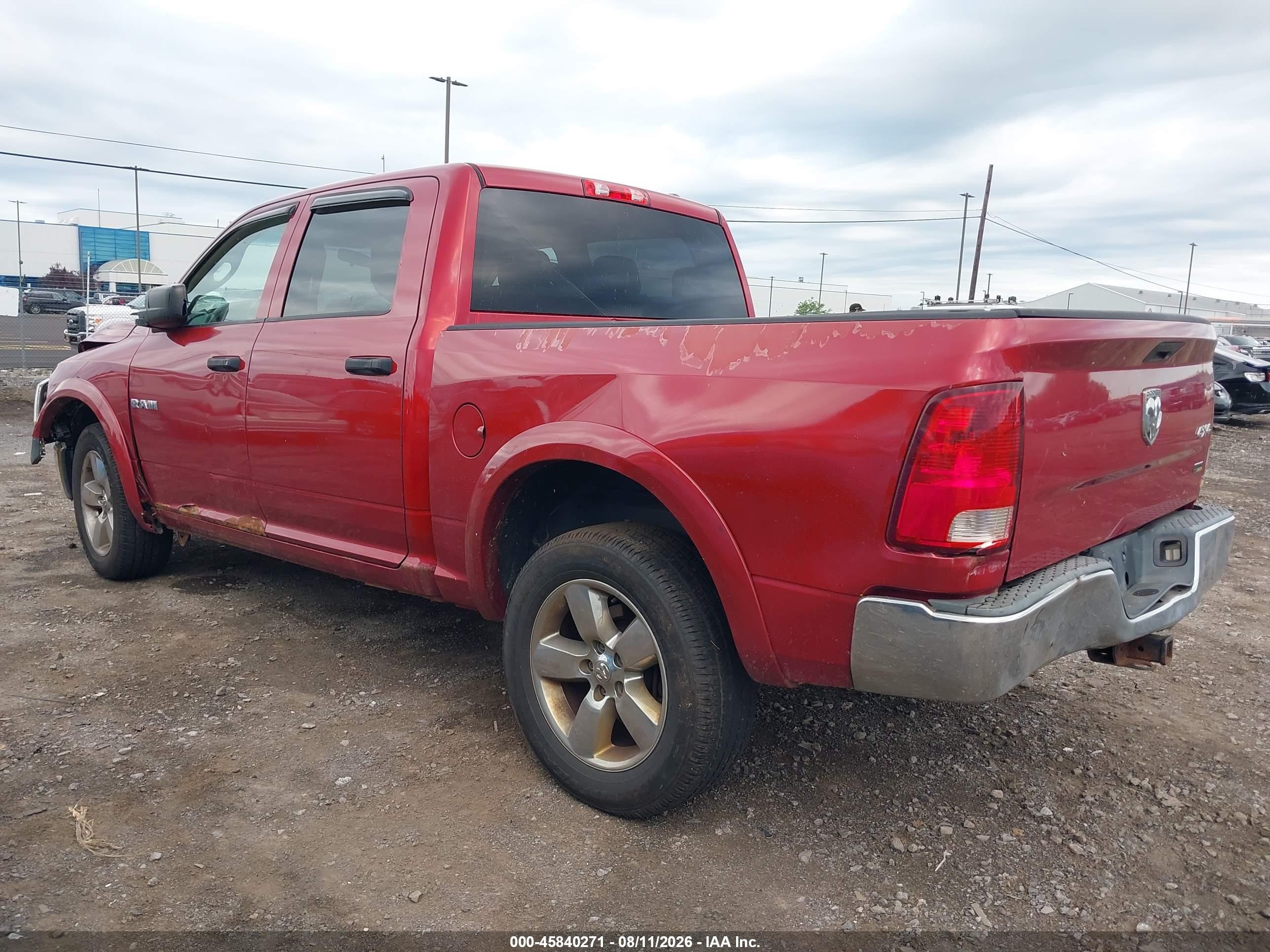 2010 Dodge Ram 1500 St Red vin: 1D7RV1CP4AS154391