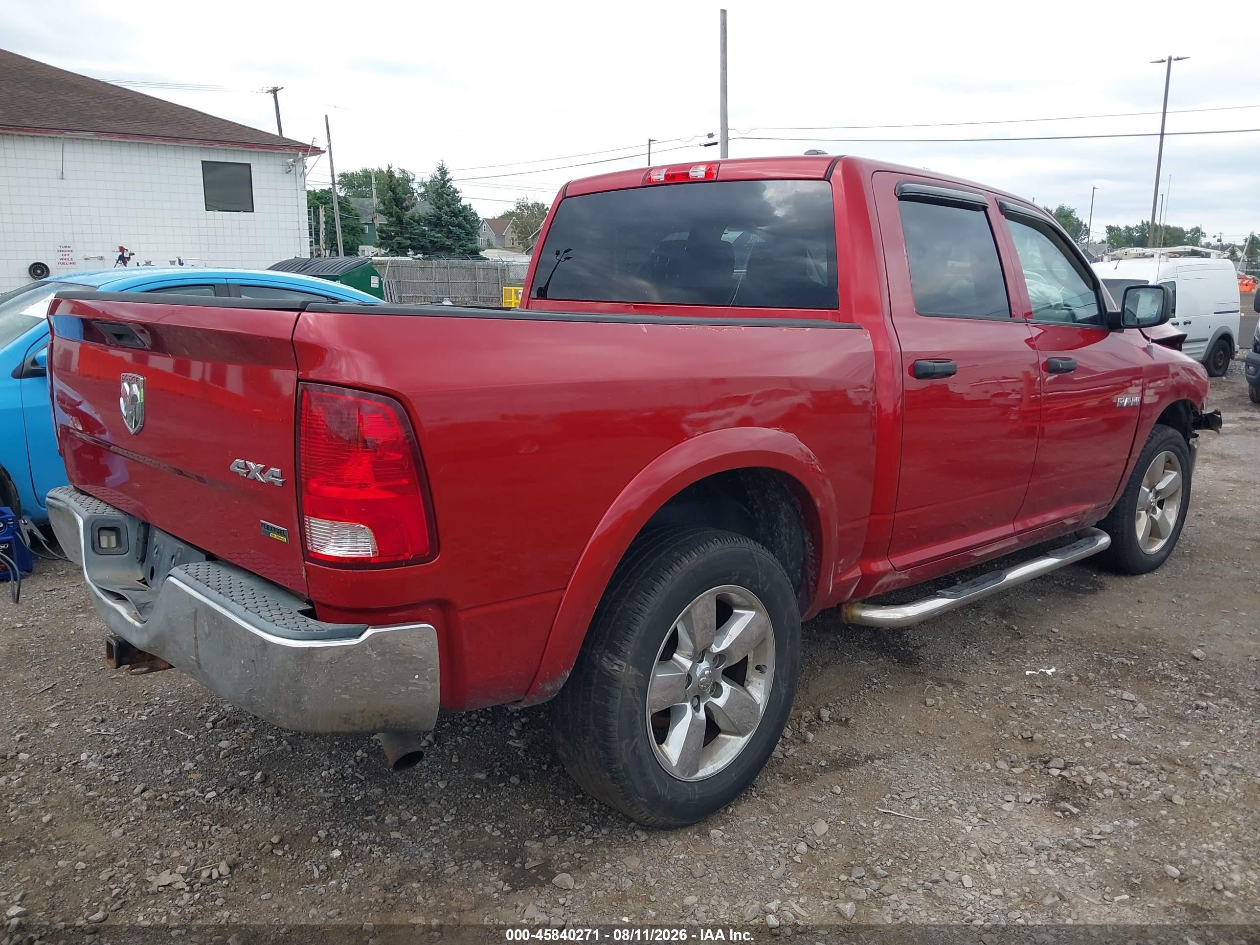2010 Dodge Ram 1500 St Red vin: 1D7RV1CP4AS154391