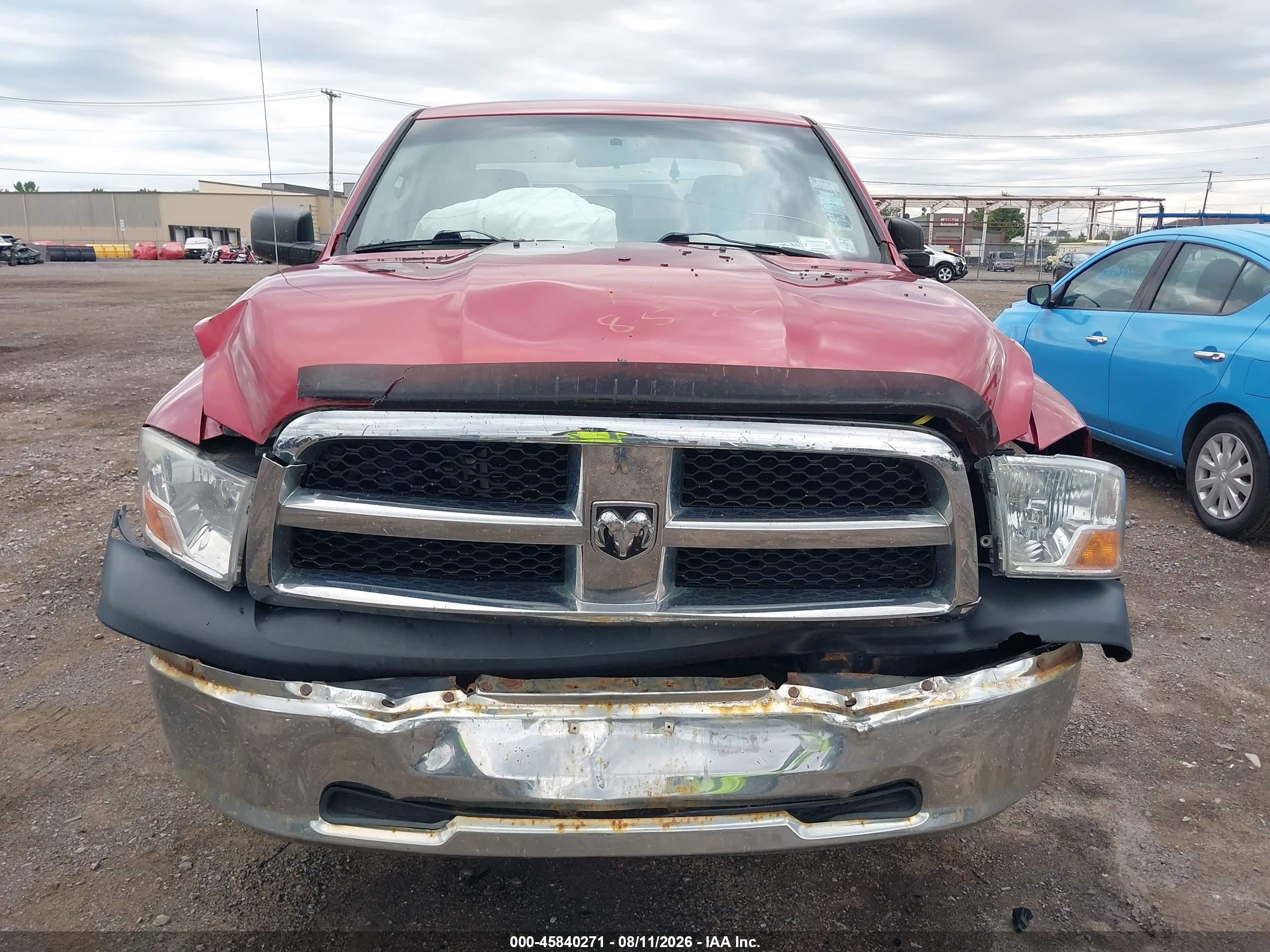 2010 Dodge Ram 1500 St Red vin: 1D7RV1CP4AS154391