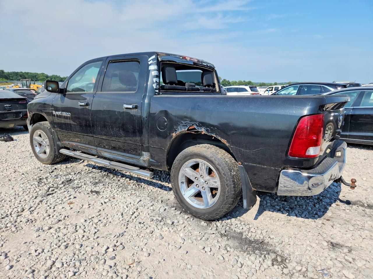2011 Dodge Ram 1500 Black vin: 1D7RV1CP5BS625336