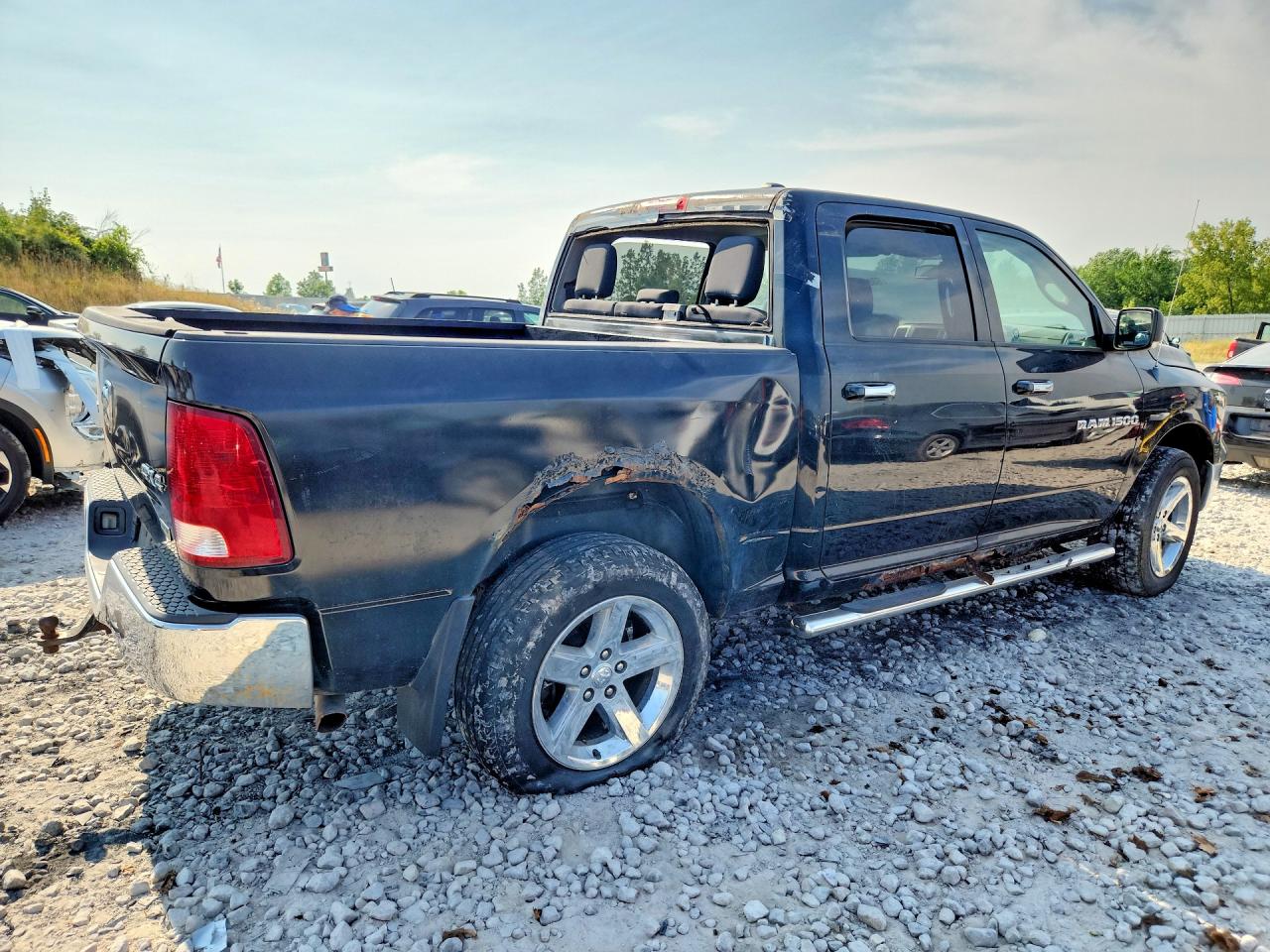 2011 Dodge Ram 1500 Black vin: 1D7RV1CP5BS625336