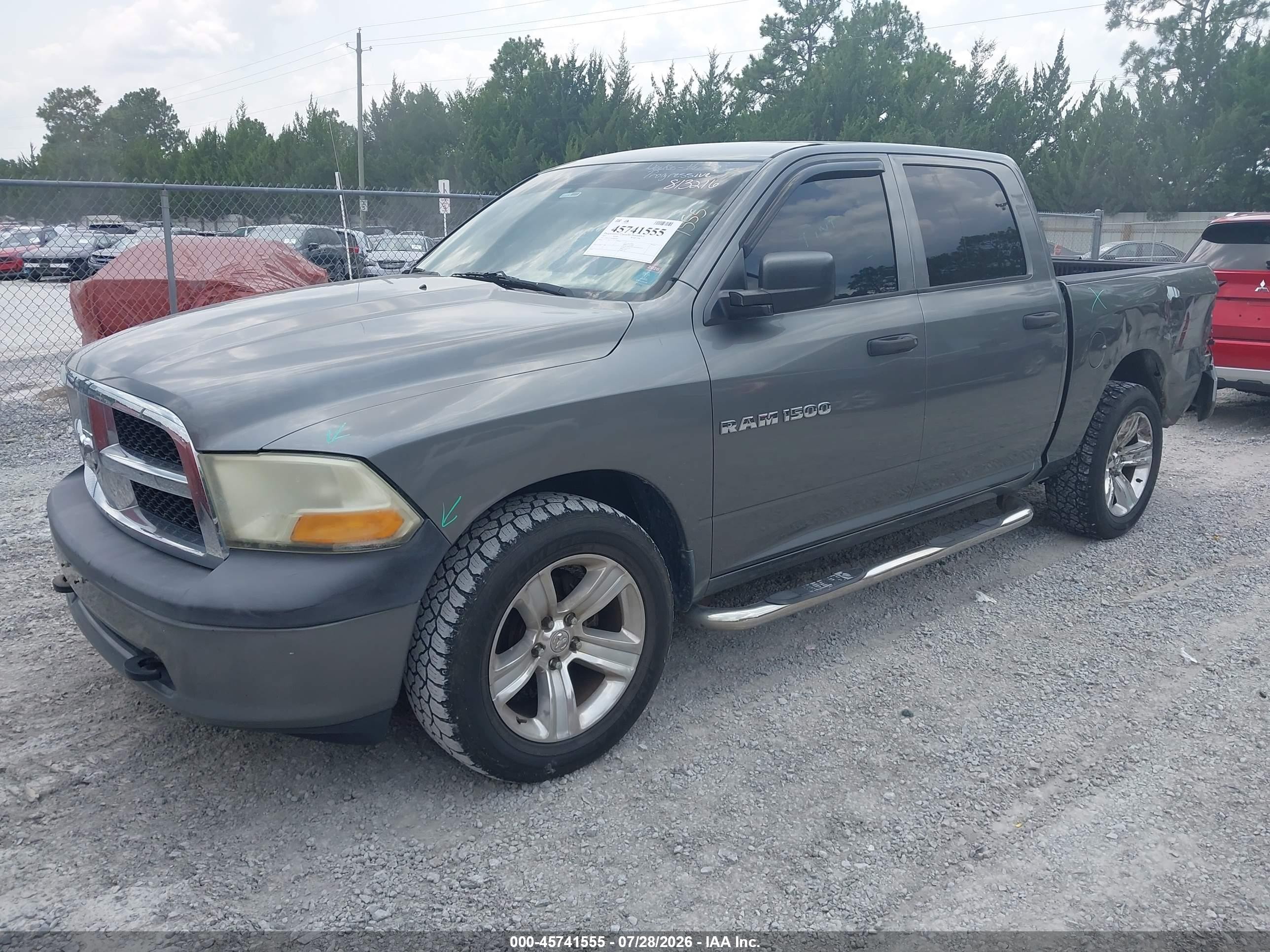 2011 Ram Ram 1500 St Gray vin: 1D7RV1CP5BS683883