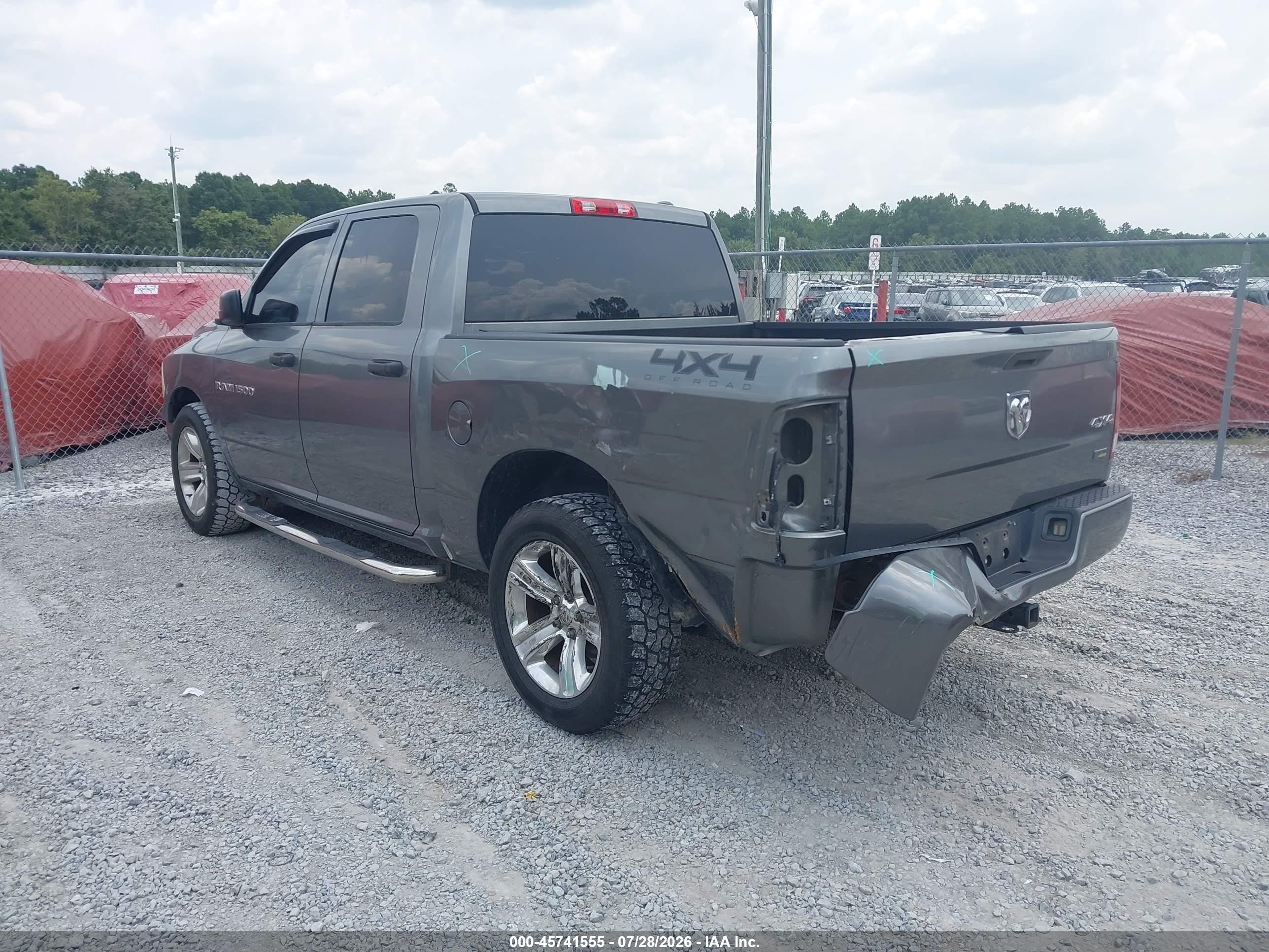2011 Ram Ram 1500 St Gray vin: 1D7RV1CP5BS683883