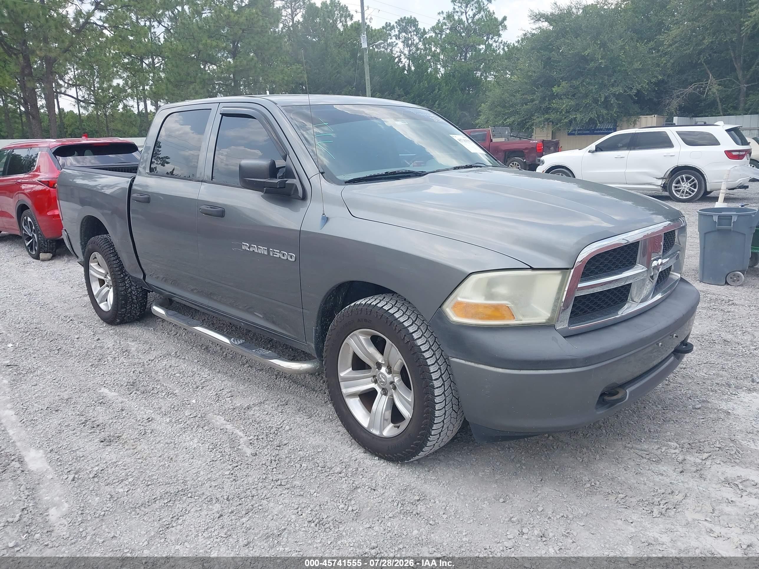 2011 Ram Ram 1500 St Gray vin: 1D7RV1CP5BS683883