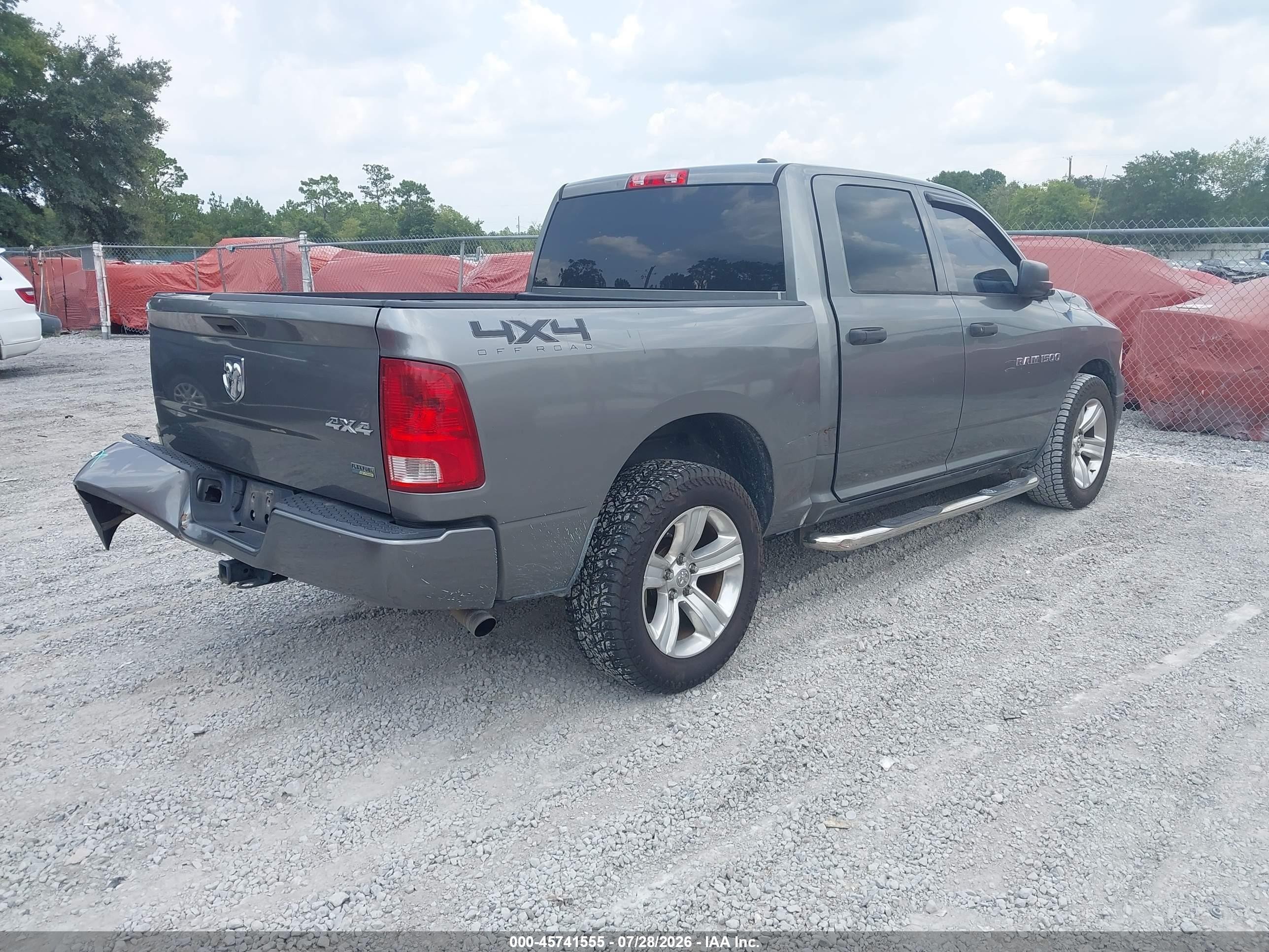2011 Ram Ram 1500 St Gray vin: 1D7RV1CP5BS683883