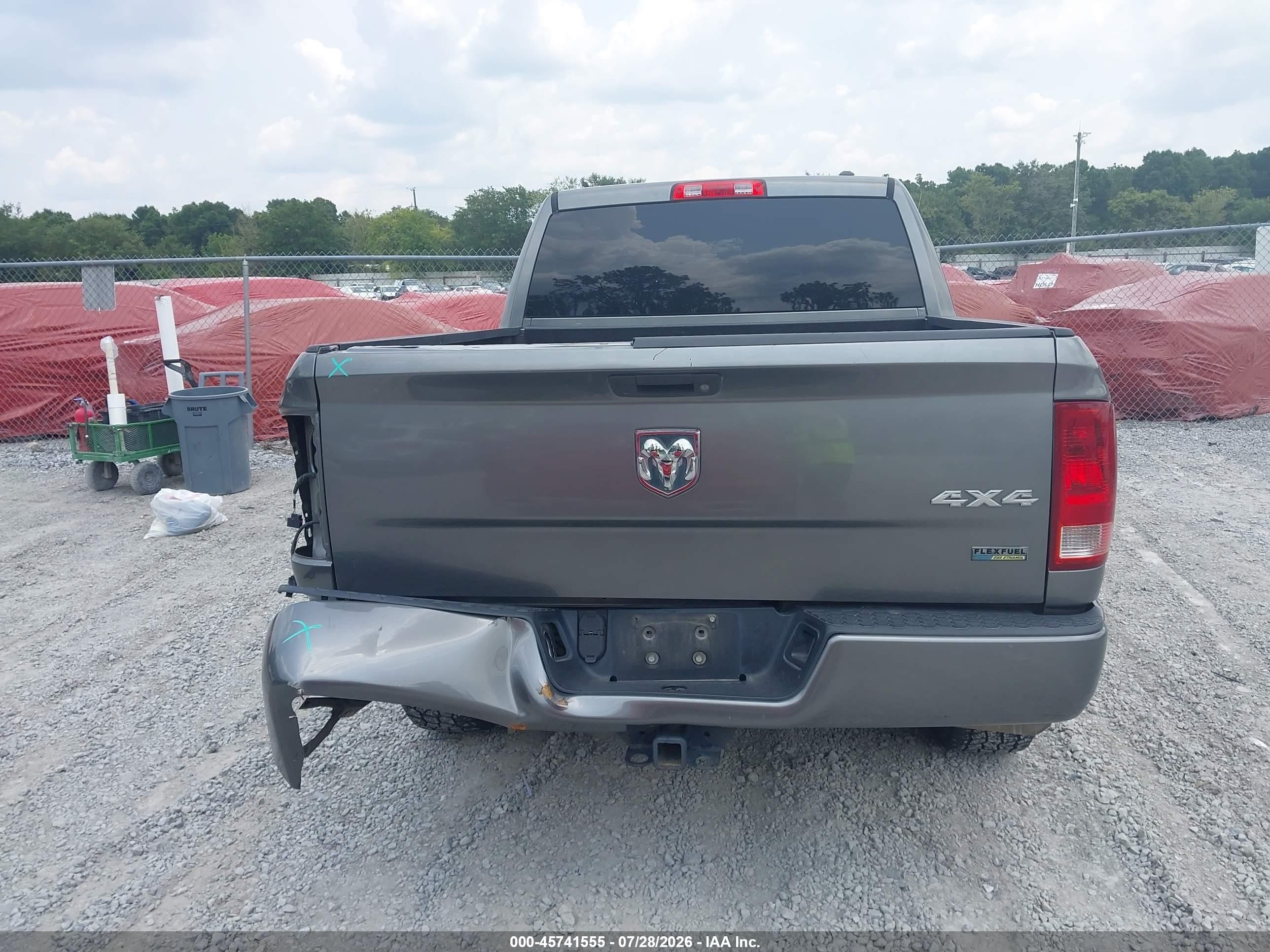 2011 Ram Ram 1500 St Gray vin: 1D7RV1CP5BS683883