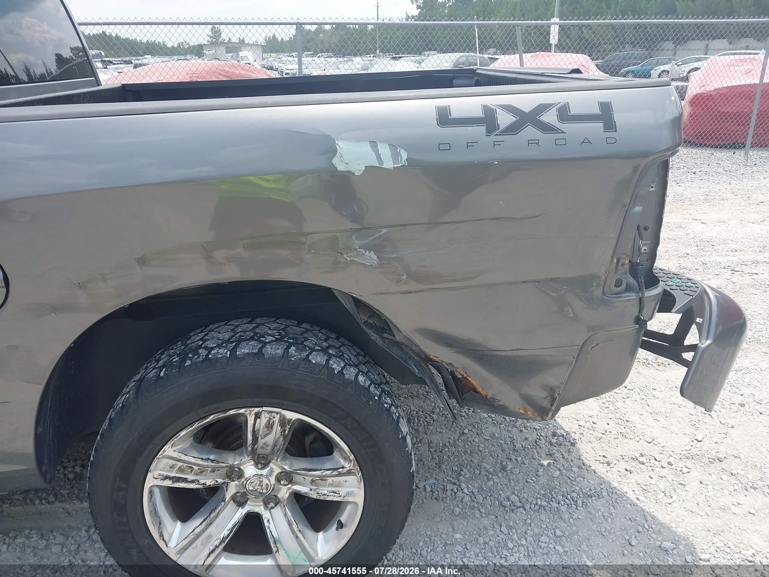 2011 Ram Ram 1500 St Gray vin: 1D7RV1CP5BS683883