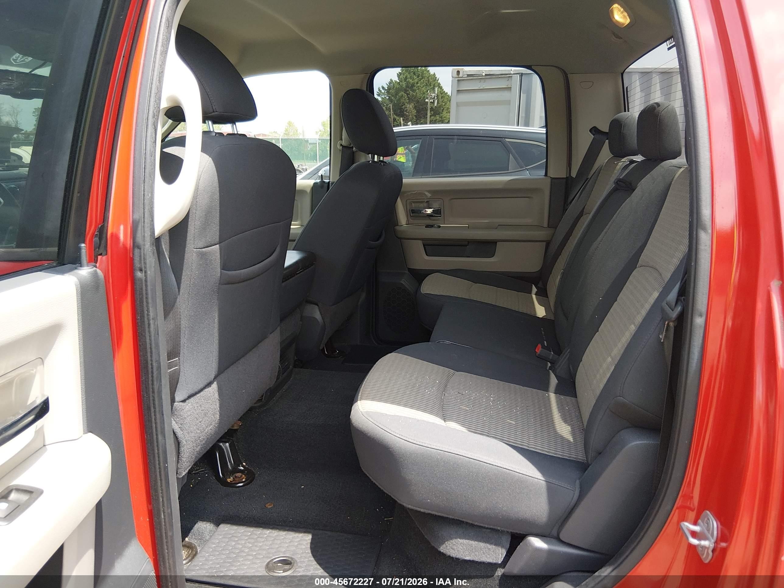 2010 Dodge Ram 1500 Slt/sport/trx Red vin: 1D7RV1CP8AS194229