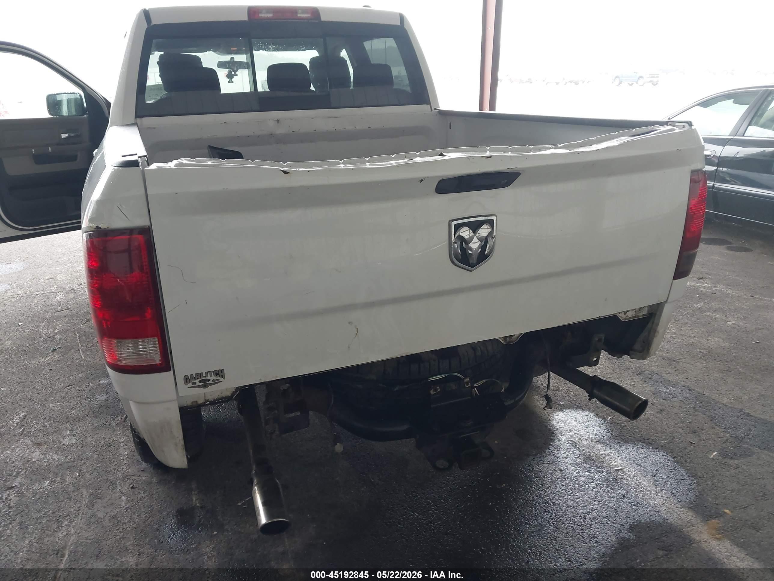 2010 Dodge Ram 1500 Slt/sport/trx Белый vin: 1D7RV1CP8AS239072
