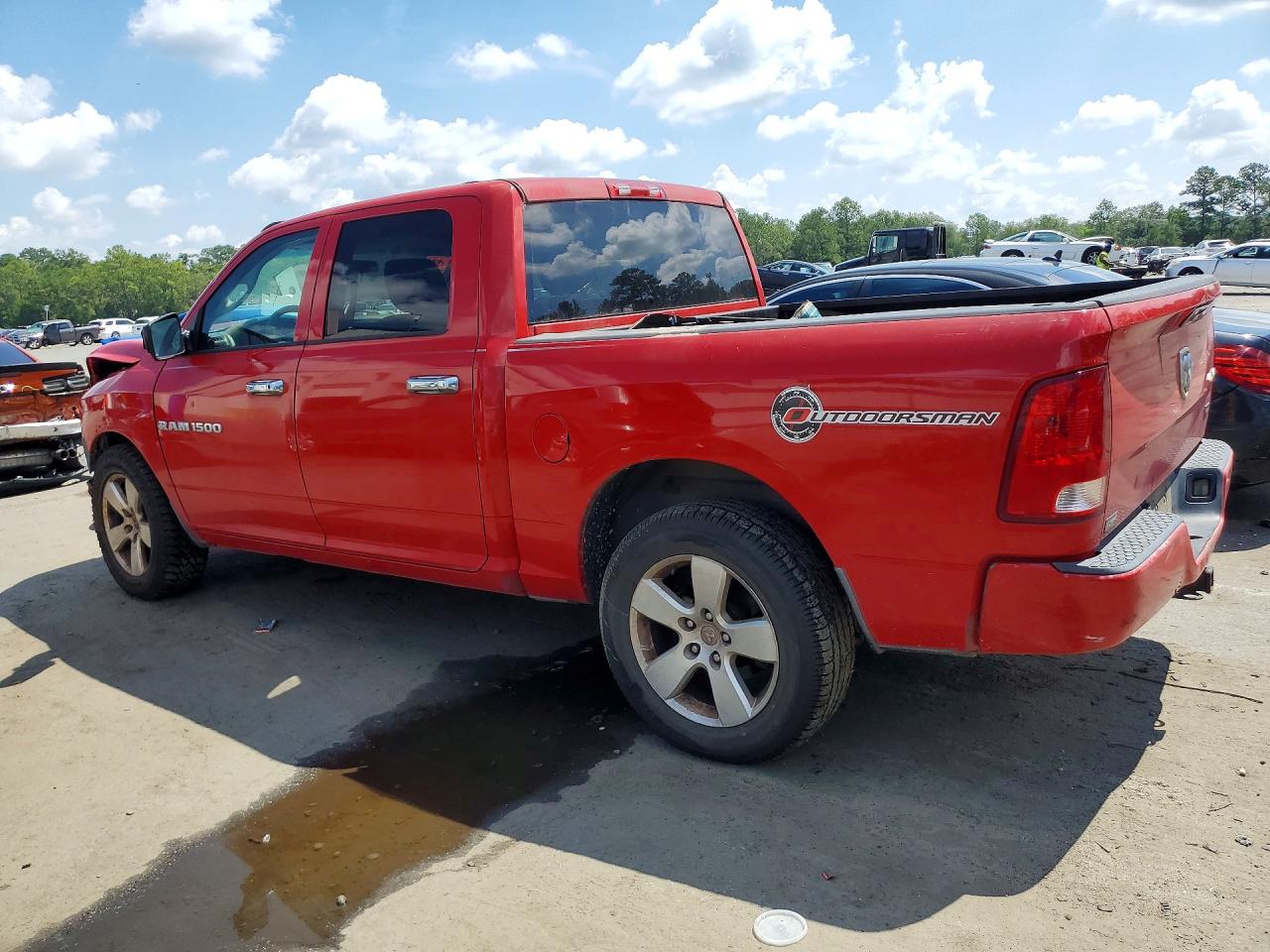2011 Dodge Ram 1500 Red vin: 1D7RV1CP8BS661148