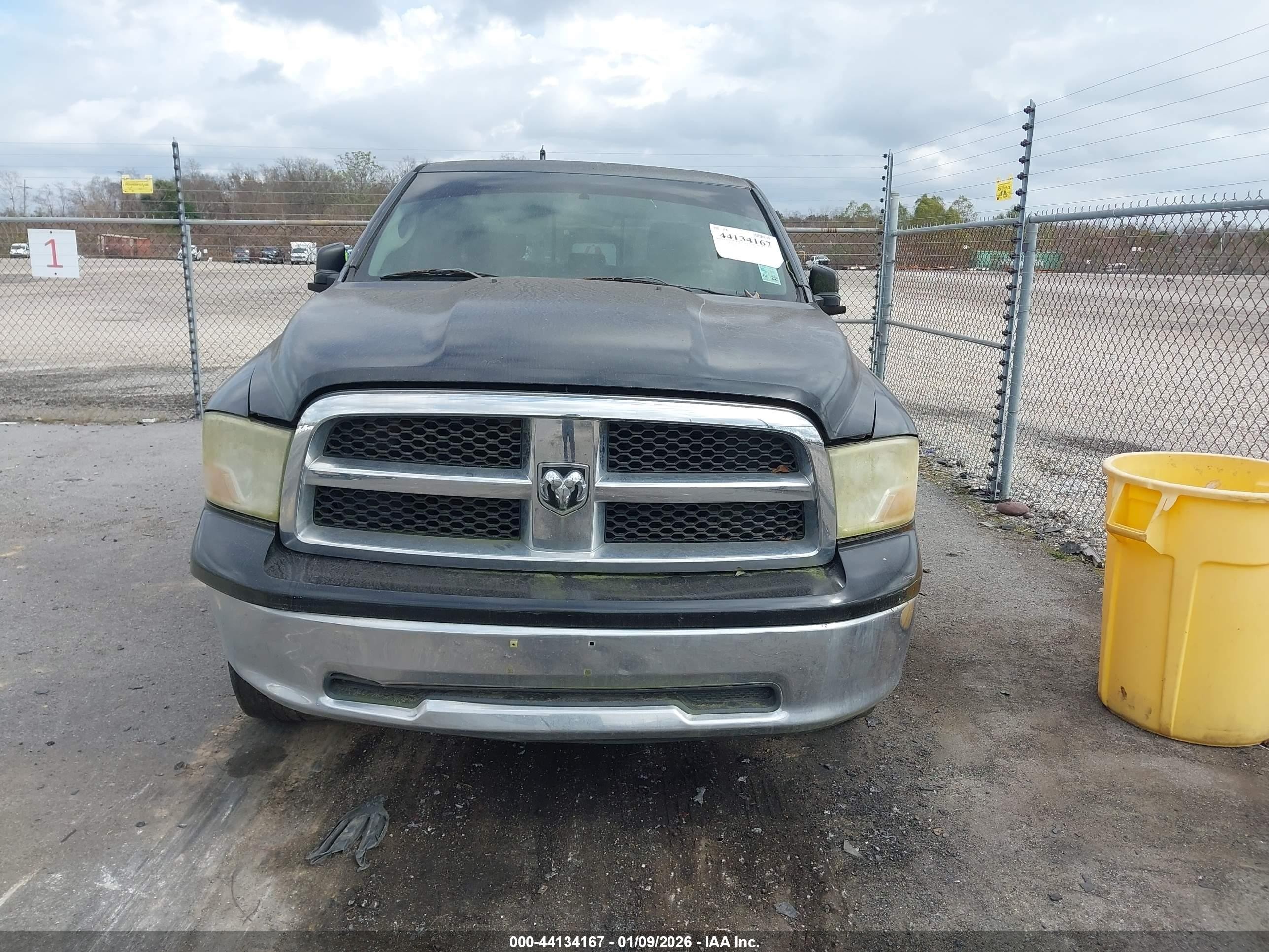 2011 Ram Ram 1500 Slt Black vin: 1D7RV1CP9BS619264