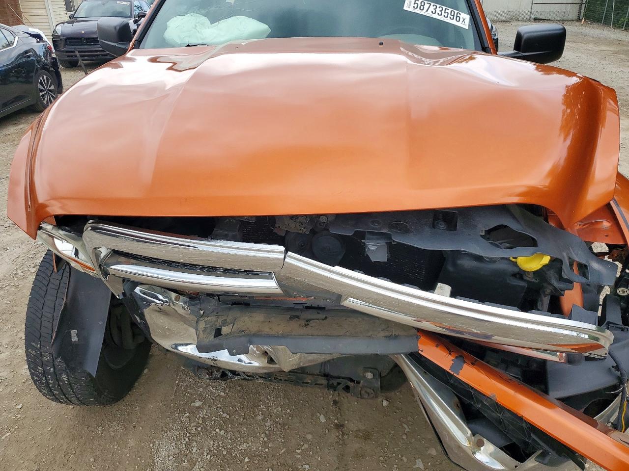 2010 Dodge Ram 1500 Orange vin: 1D7RV1CT0AS122549