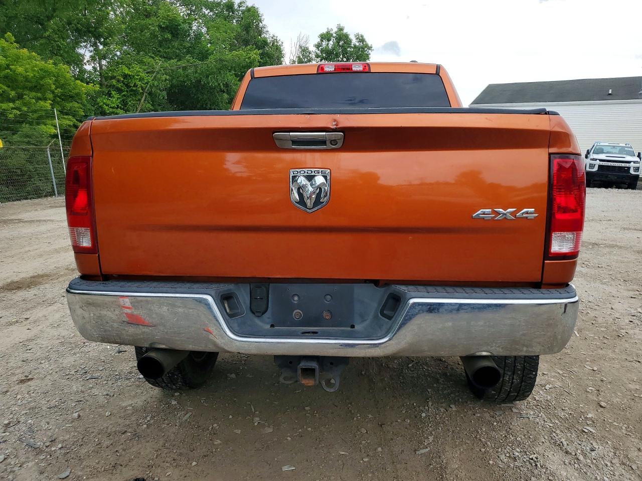 2010 Dodge Ram 1500 Orange vin: 1D7RV1CT0AS122549