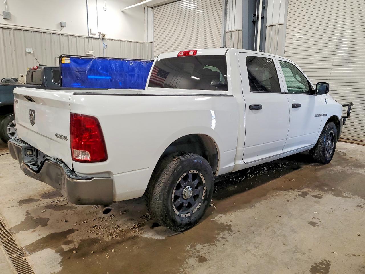 2010 Dodge Ram 1500 White vin: 1D7RV1CT0AS161447