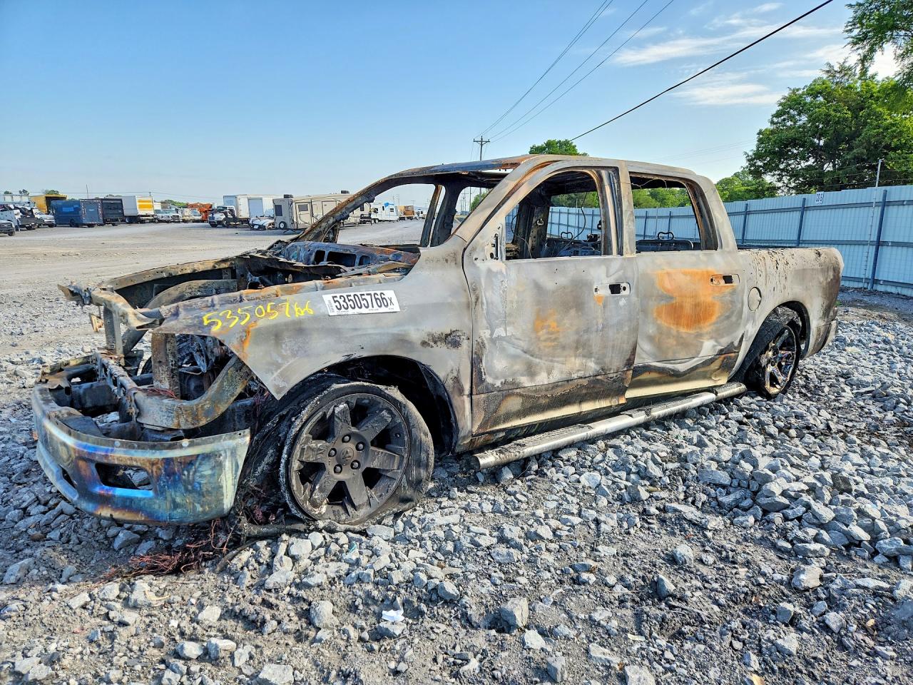 2010 Dodge Ram 1500 Burn vin: 1D7RV1CT0AS215460