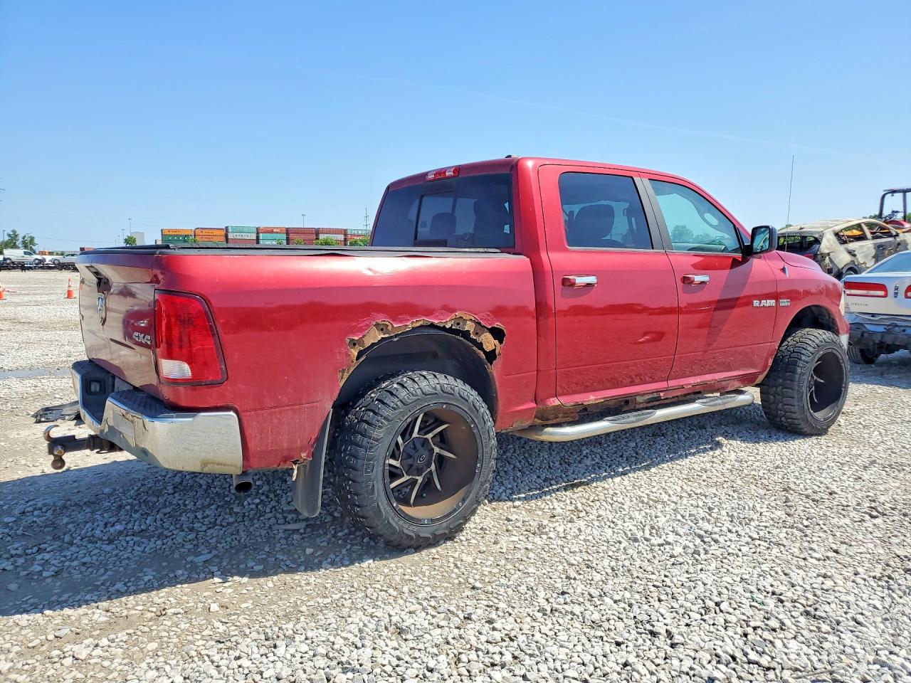 2010 Dodge Ram 1500 Red vin: 1D7RV1CT0AS239029