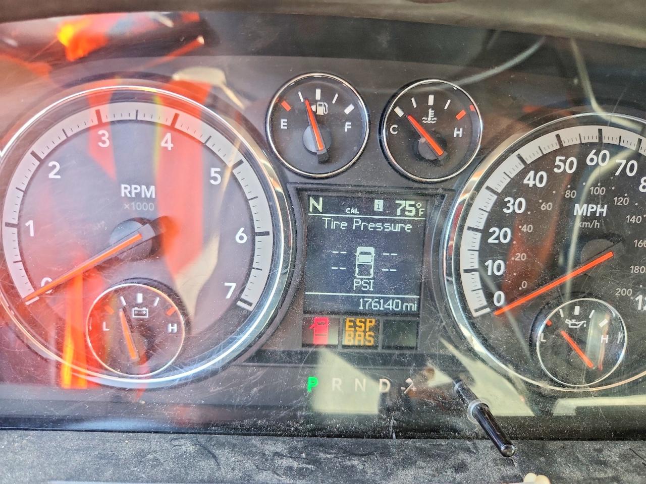 2010 Dodge Ram 1500 Red vin: 1D7RV1CT0AS239029