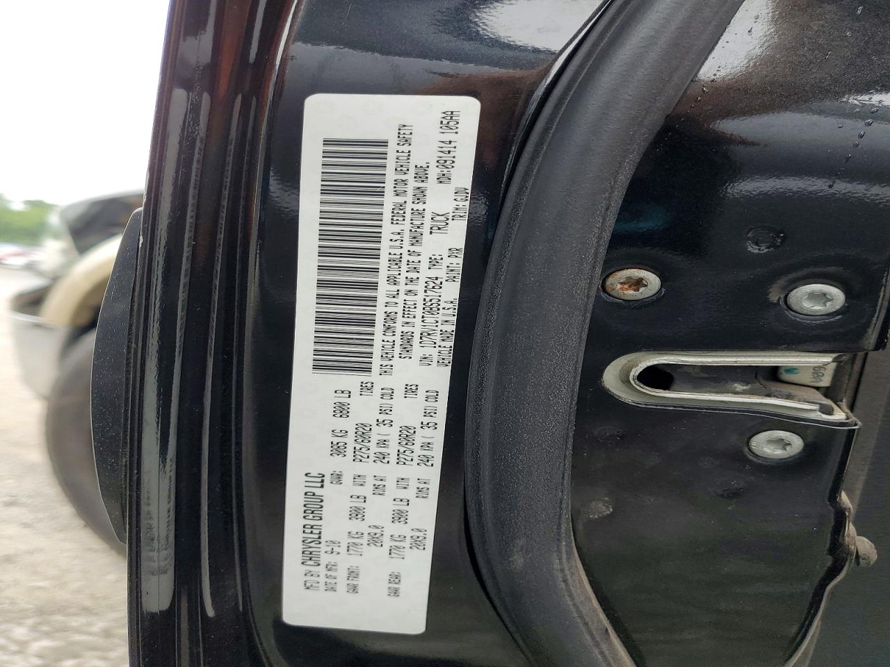 2011 Dodge Ram 1500 Black vin: 1D7RV1CT0BS517624