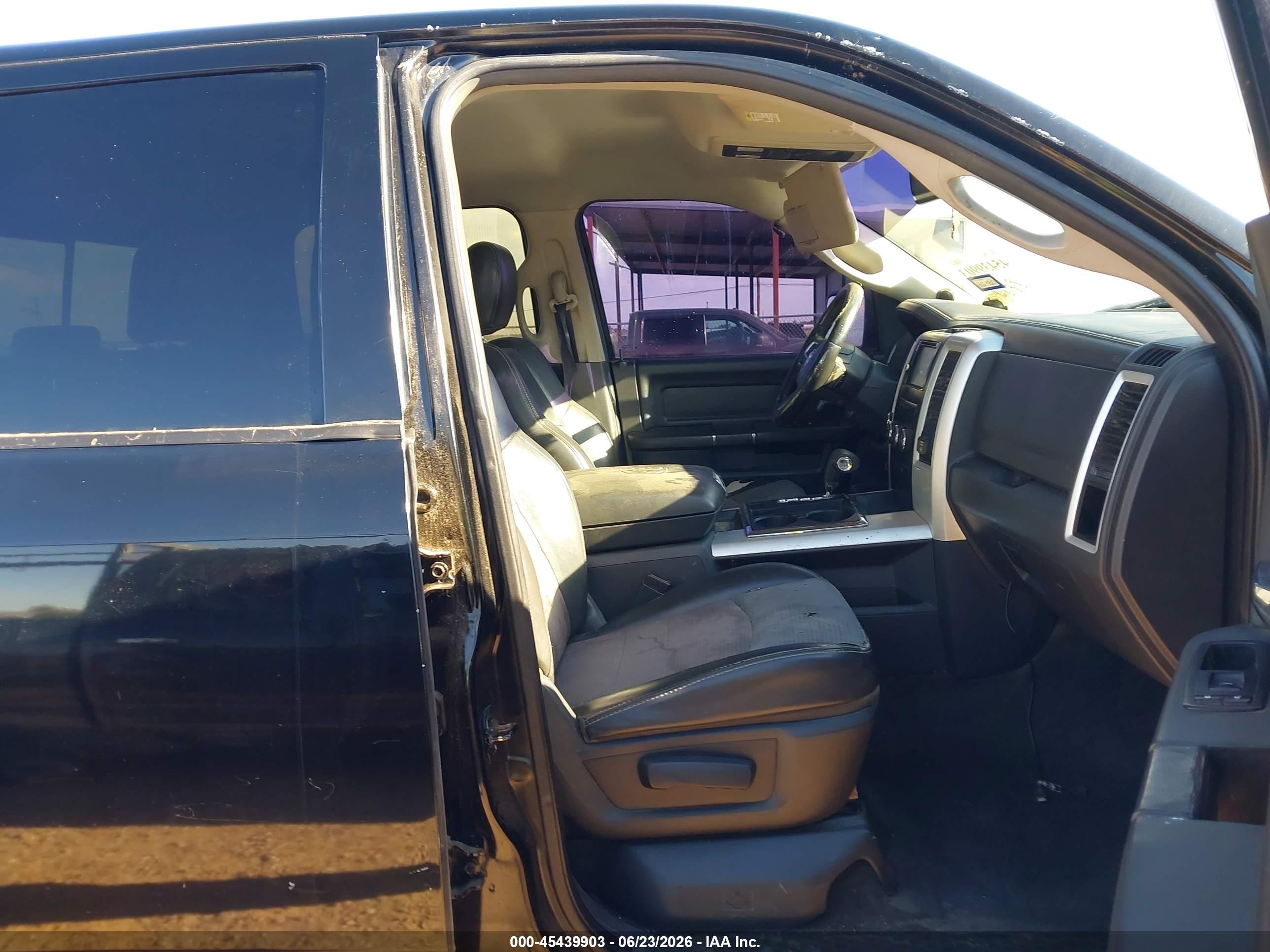 2011 Ram Ram 1500 Sport Black vin: 1D7RV1CT0BS557167