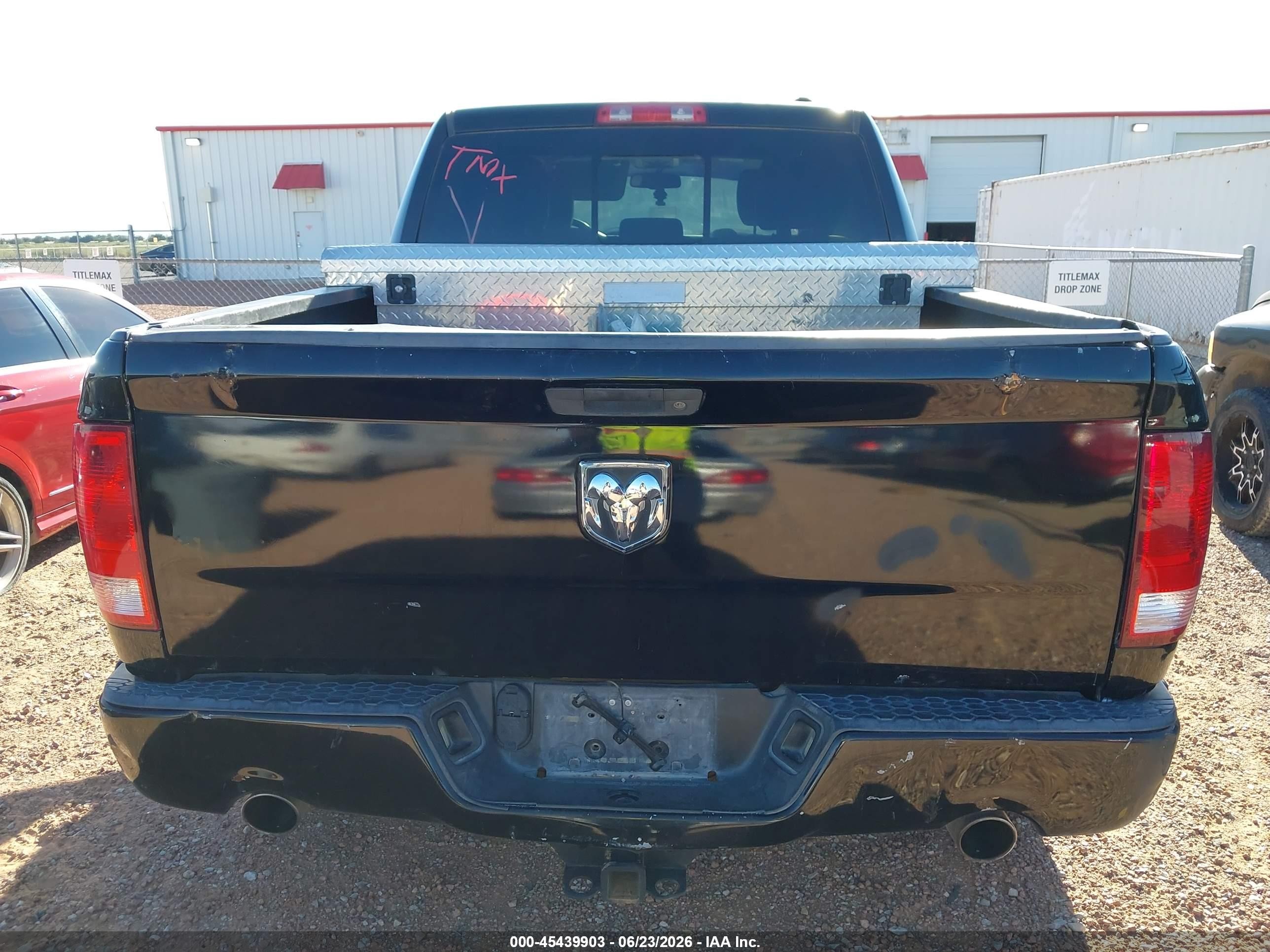 2011 Ram Ram 1500 Sport Black vin: 1D7RV1CT0BS557167