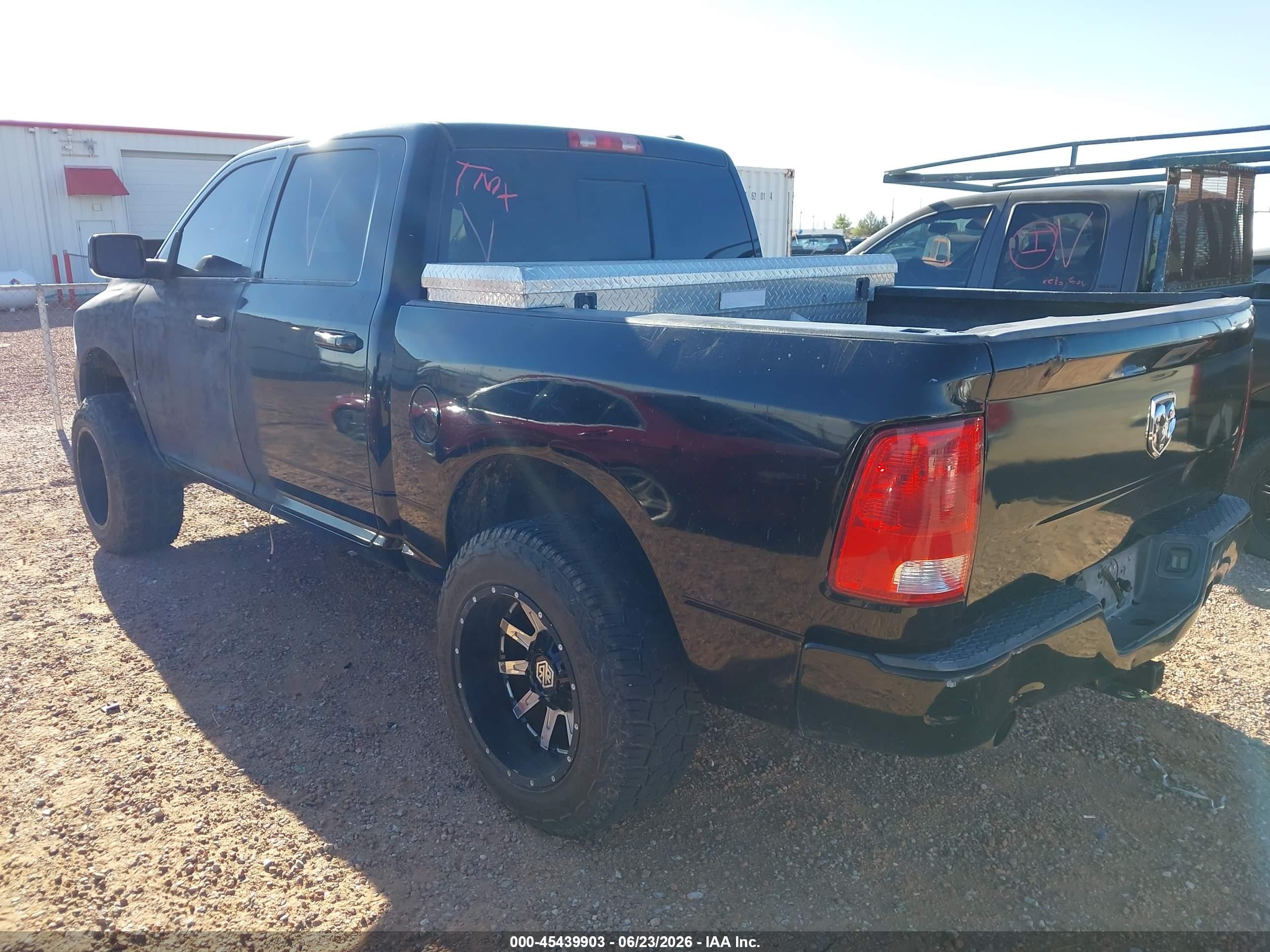 2011 Ram Ram 1500 Sport Black vin: 1D7RV1CT0BS557167