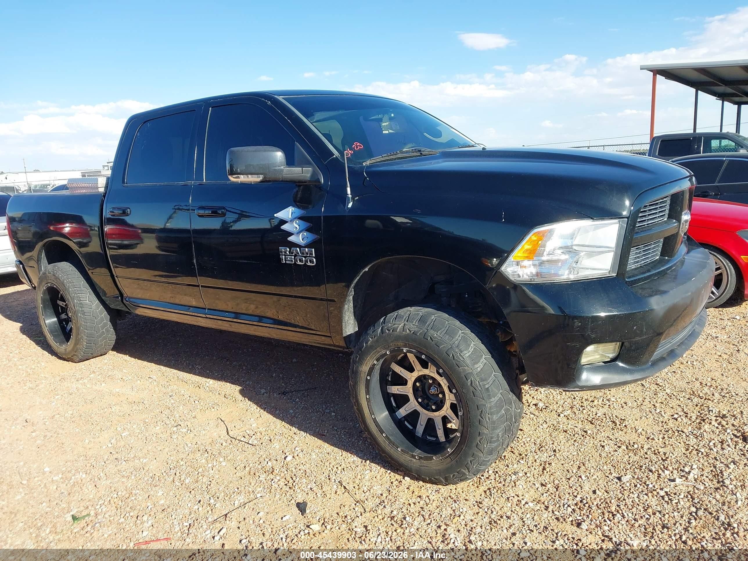 2011 Ram Ram 1500 Sport Black vin: 1D7RV1CT0BS557167
