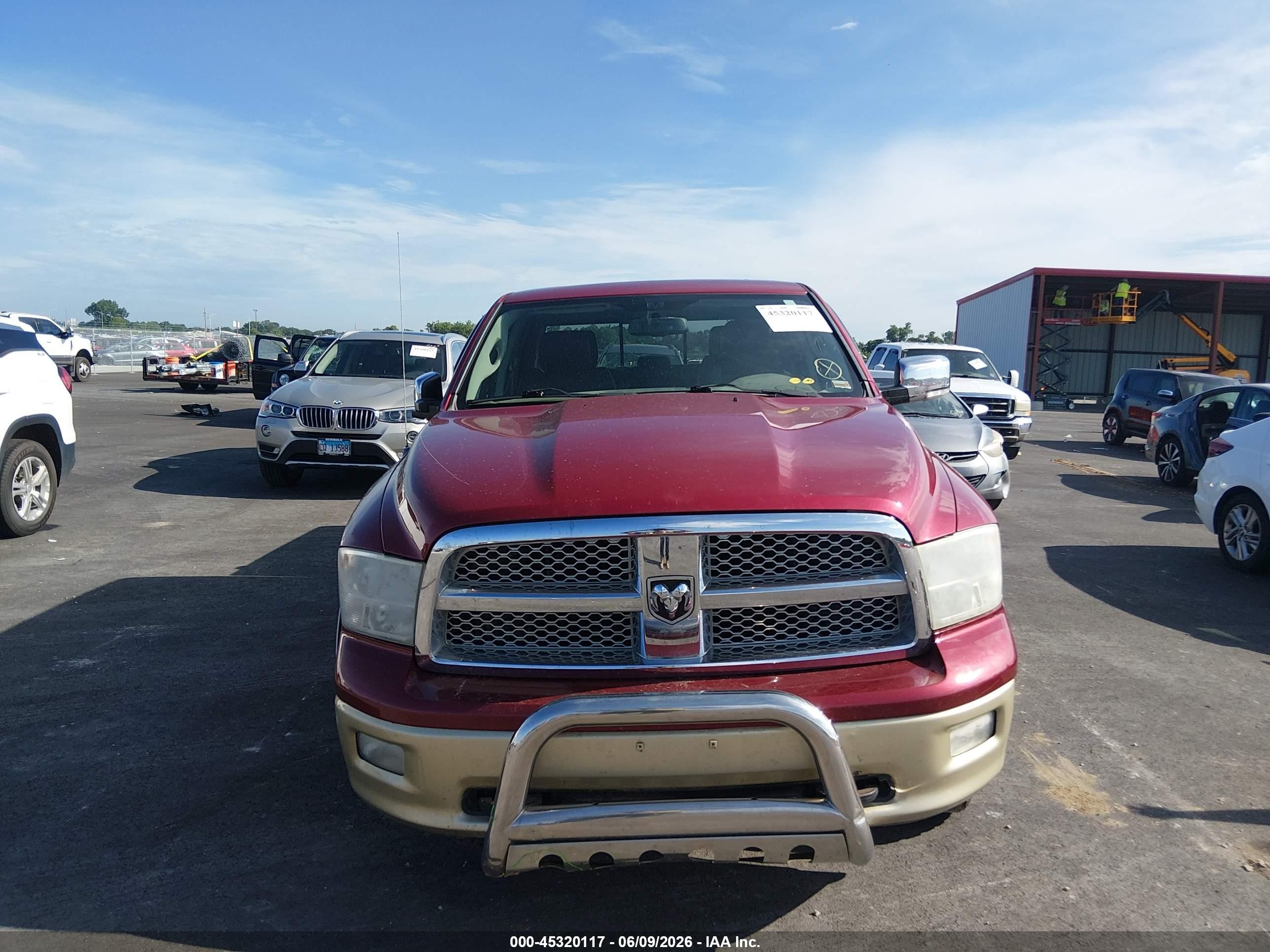 2011 Ram Ram 1500 Laramie Longhorn Red vin: 1D7RV1CT0BS603127