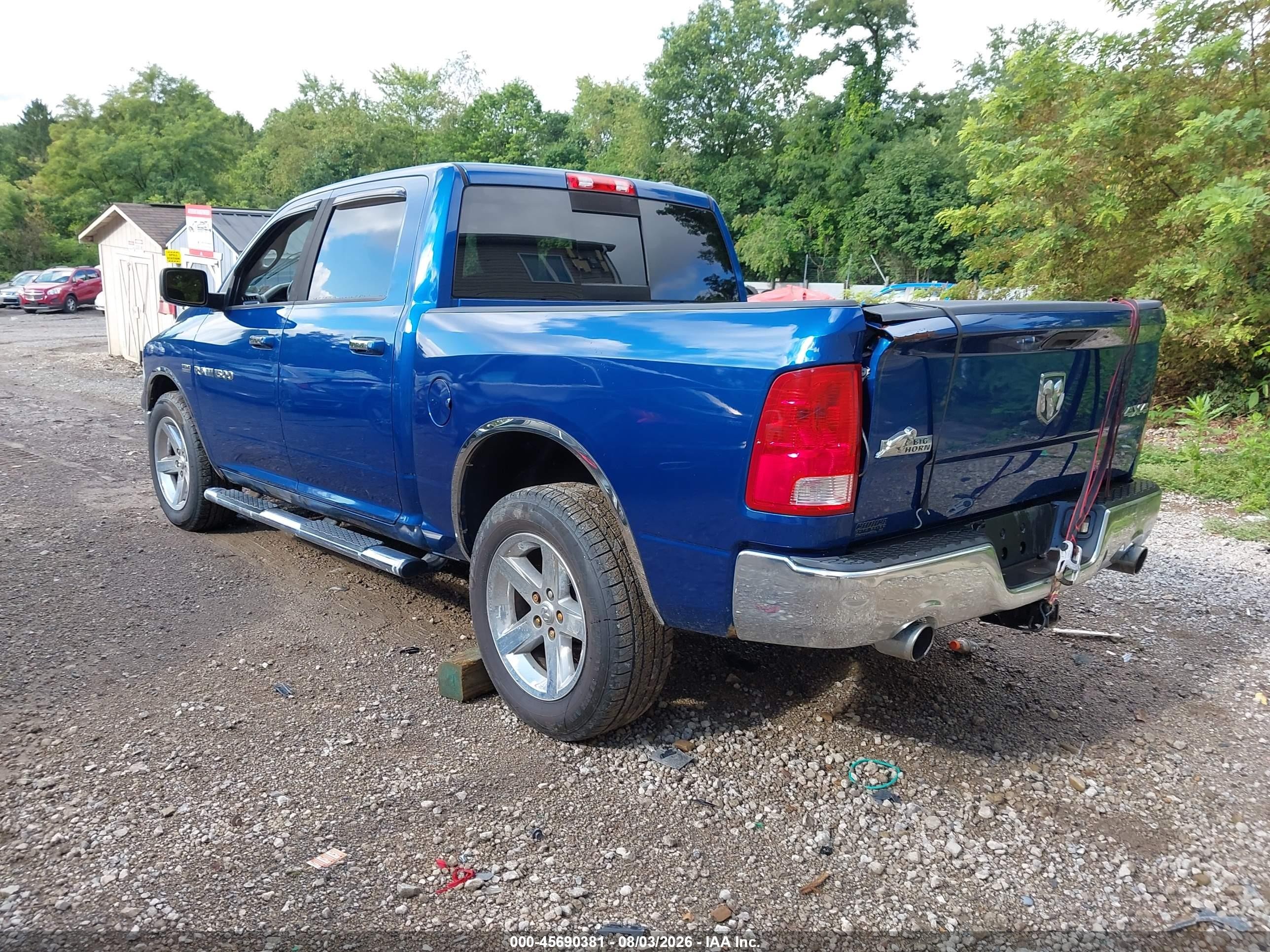 2011 Ram Ram 1500 Slt Blue vin: 1D7RV1CT0BS666275