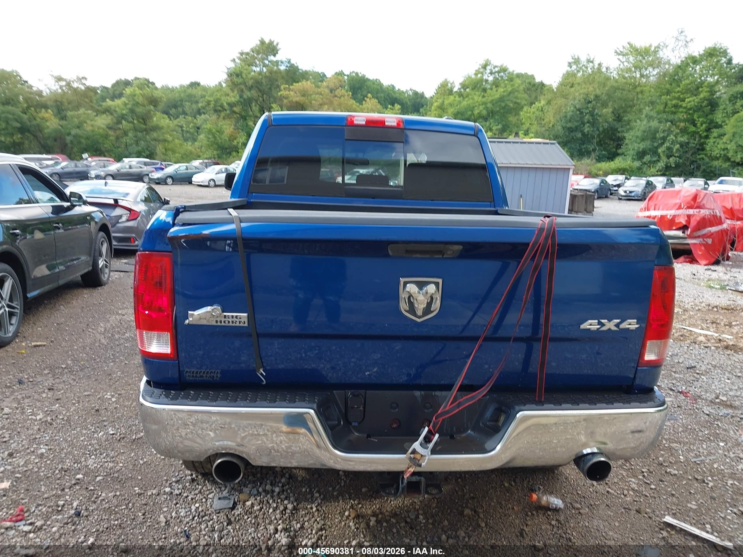 2011 Ram Ram 1500 Slt Blue vin: 1D7RV1CT0BS666275