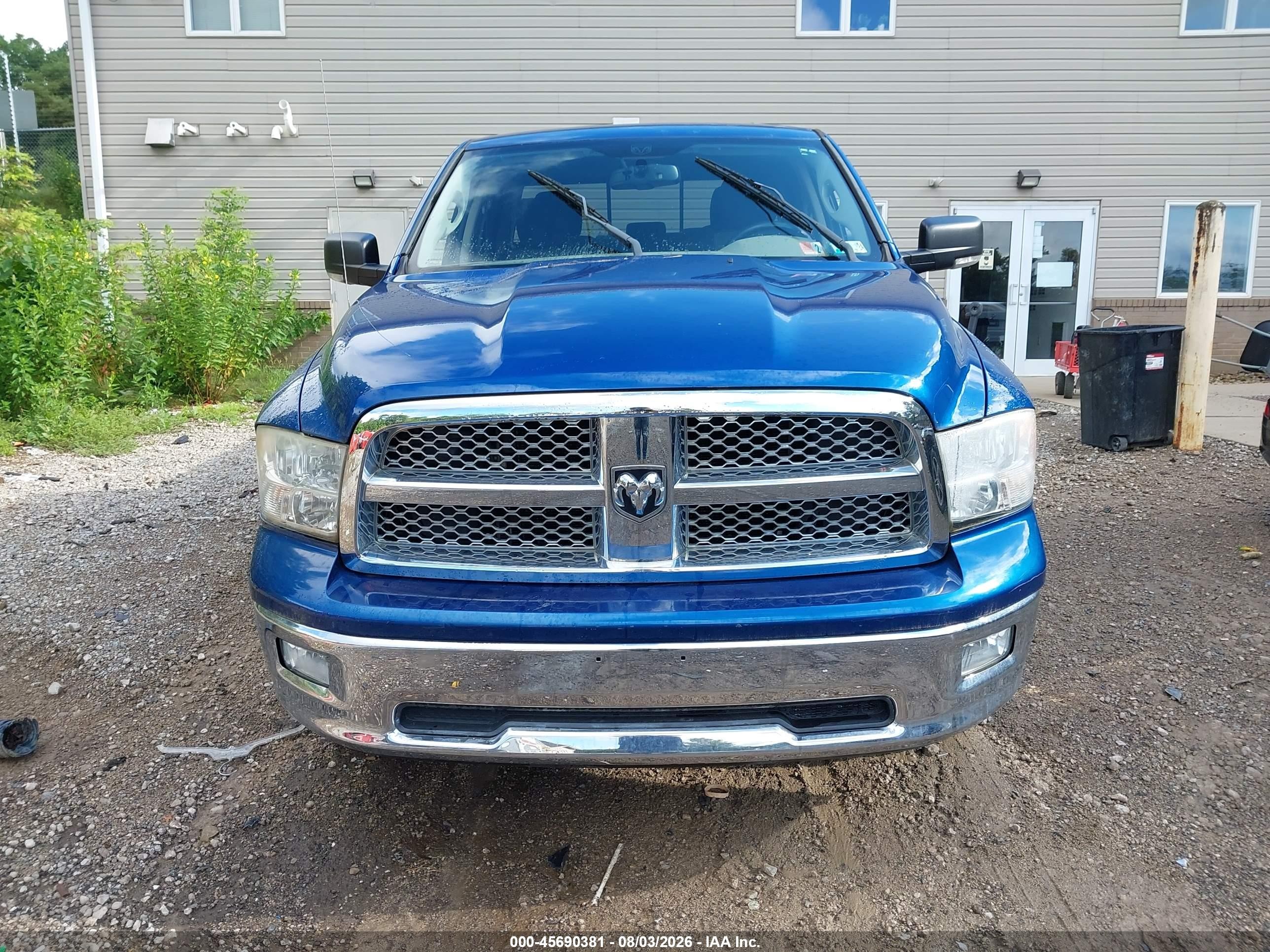 2011 Ram Ram 1500 Slt Blue vin: 1D7RV1CT0BS666275