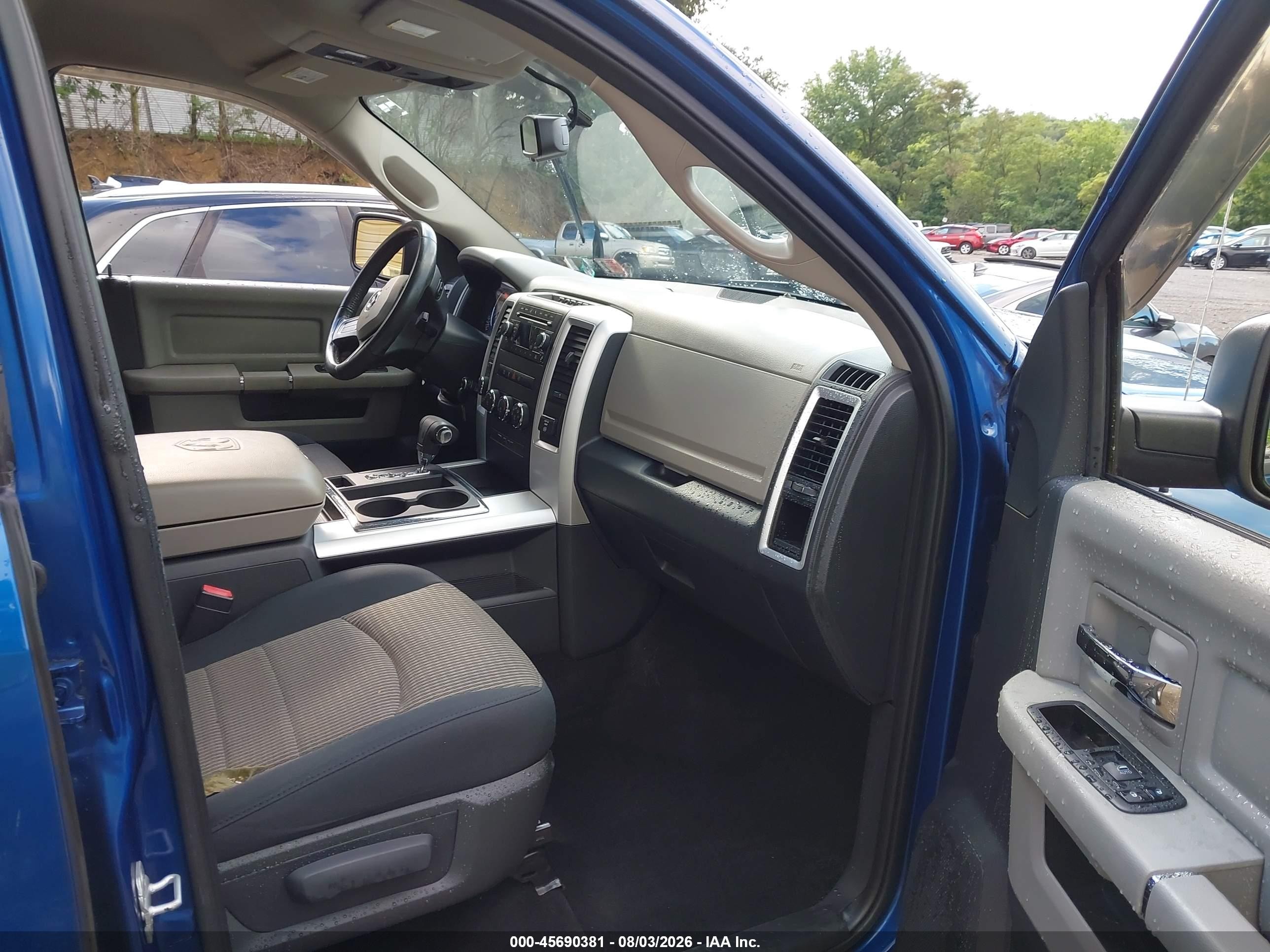 2011 Ram Ram 1500 Slt Blue vin: 1D7RV1CT0BS666275