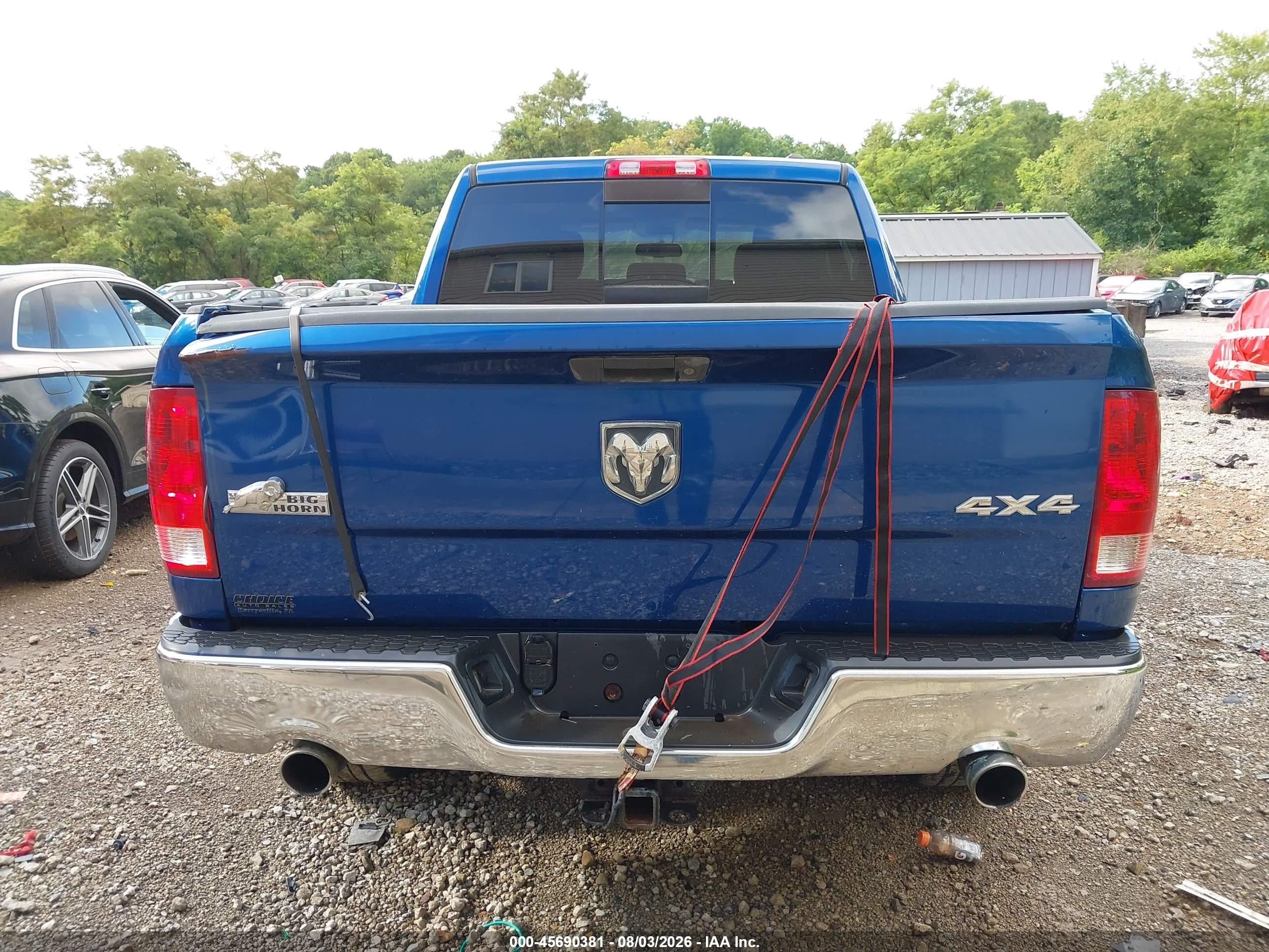 2011 Ram Ram 1500 Slt Blue vin: 1D7RV1CT0BS666275