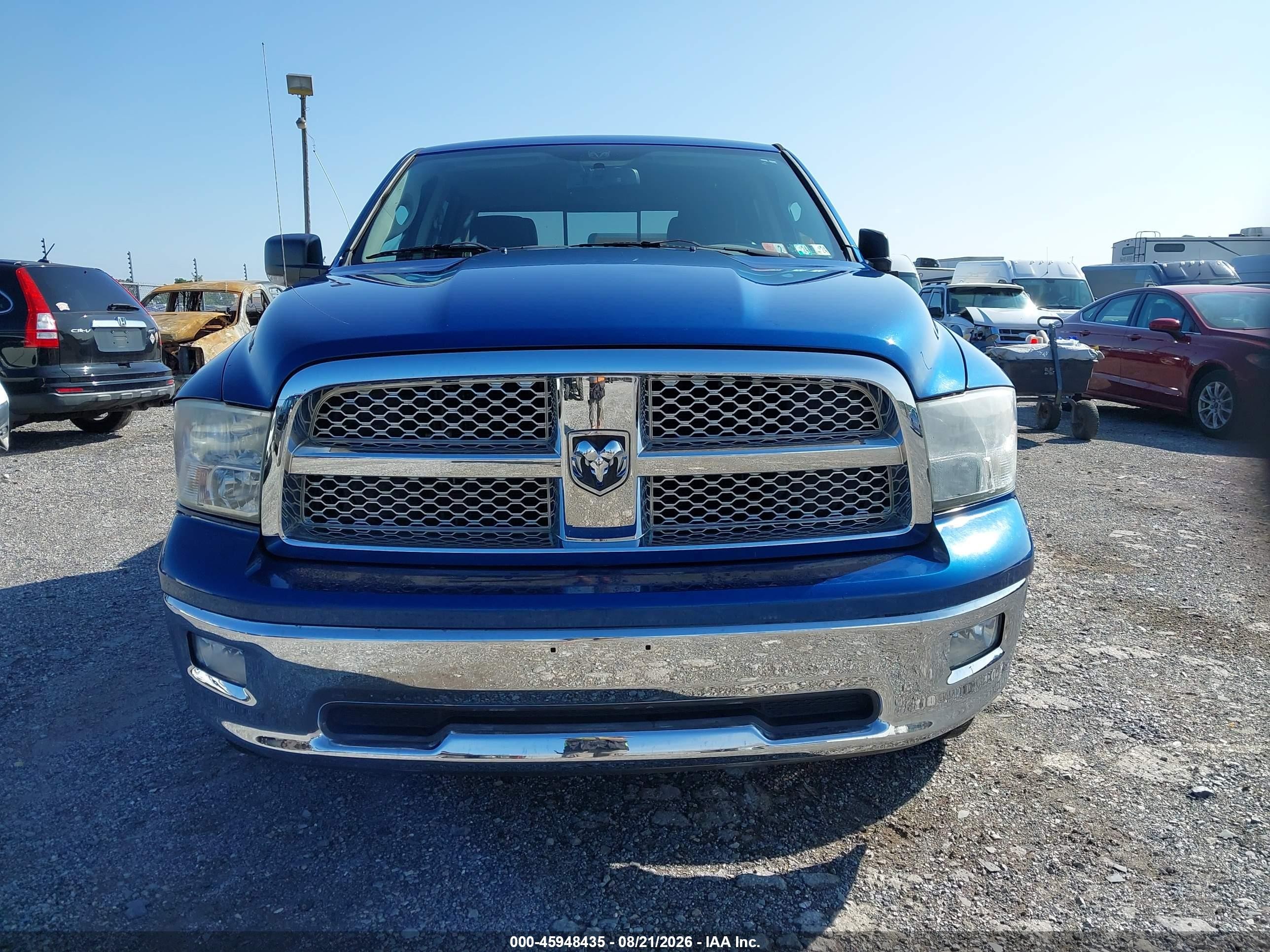2011 Ram Ram 1500 Slt Blue vin: 1D7RV1CT0BS666275