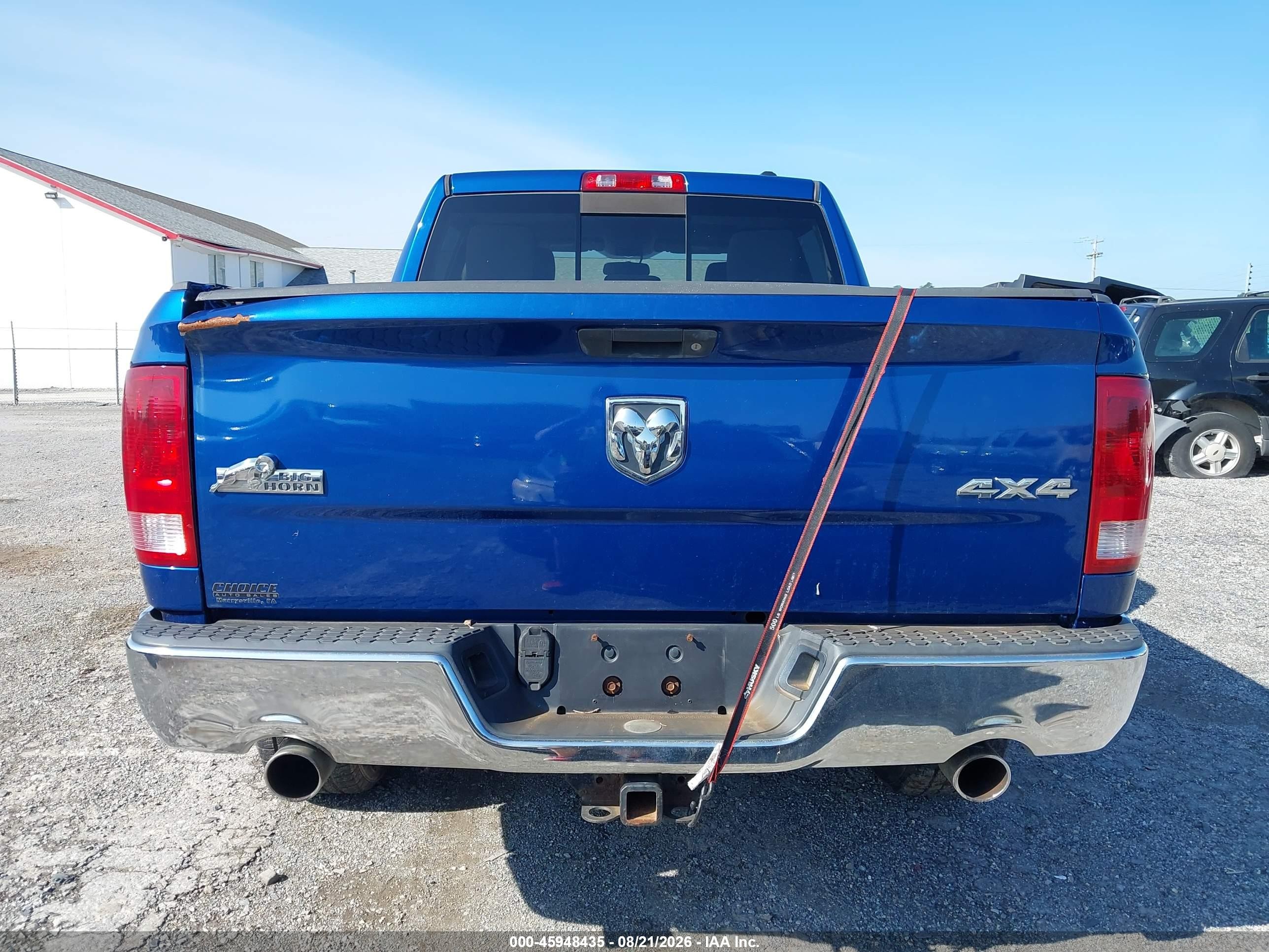 2011 Ram Ram 1500 Slt Blue vin: 1D7RV1CT0BS666275