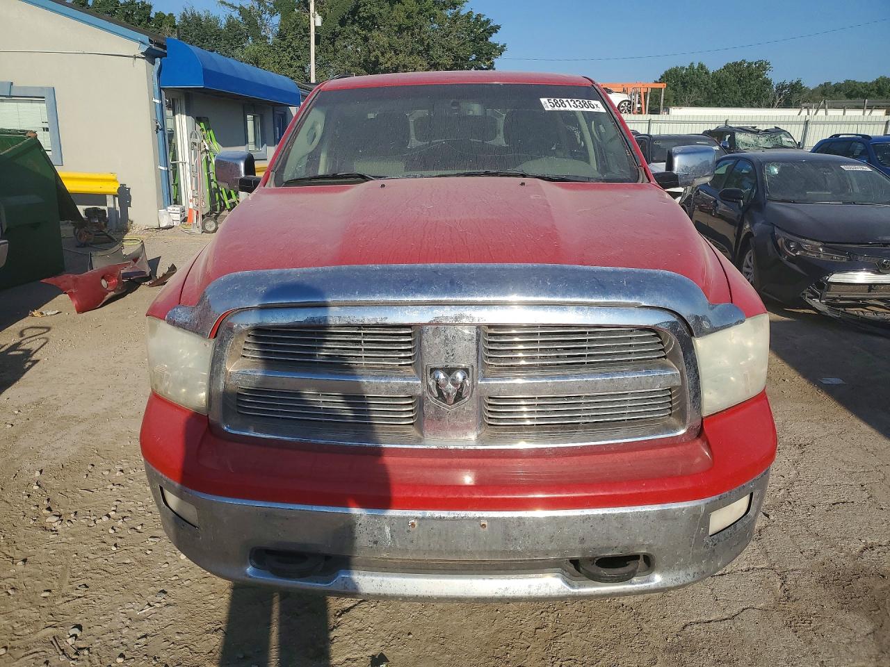 2011 Dodge Ram 1500 Red vin: 1D7RV1CT0BS668012