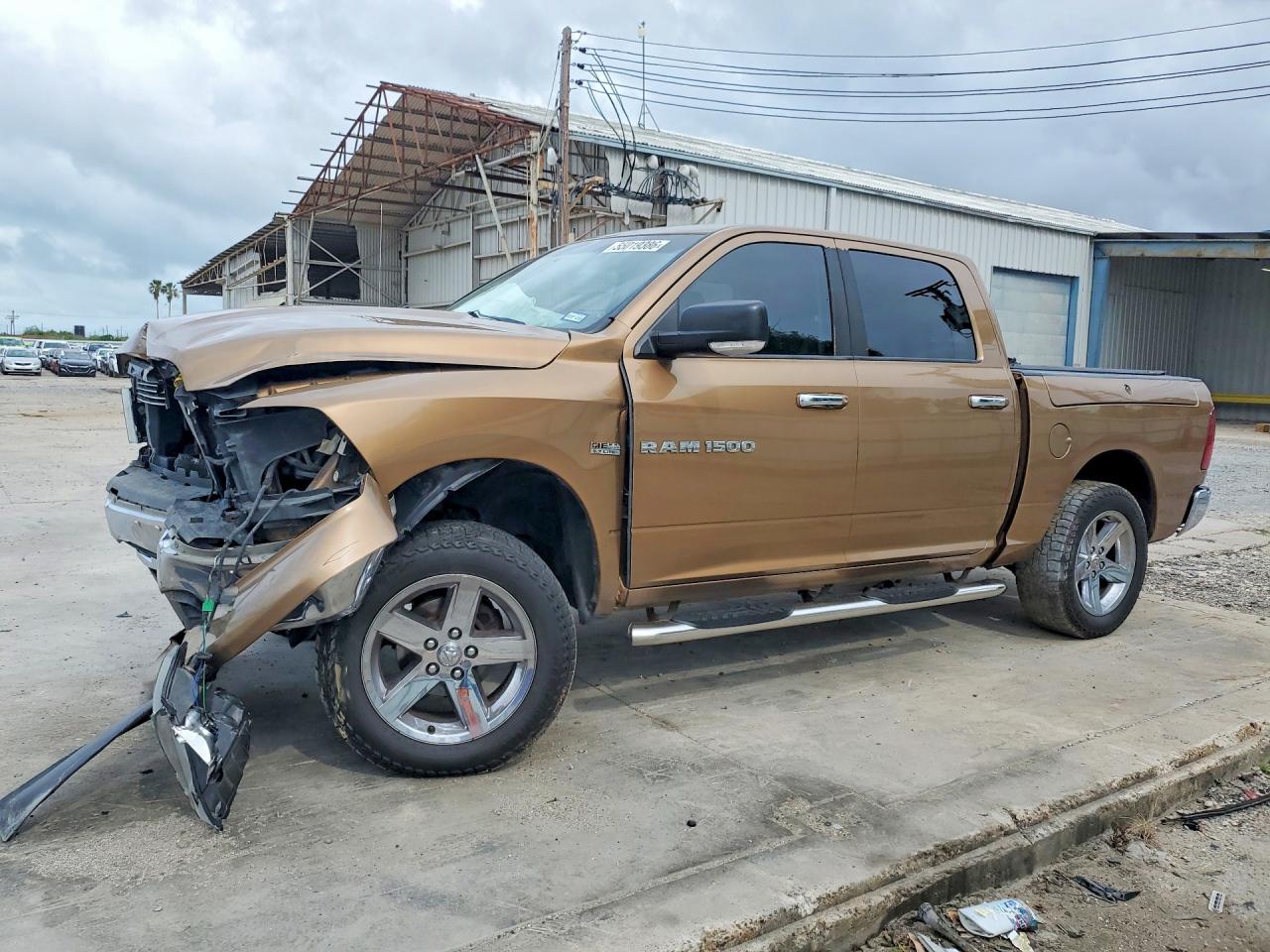 2011 Dodge Ram 1500 Коричневый vin: 1D7RV1CT1BS589304