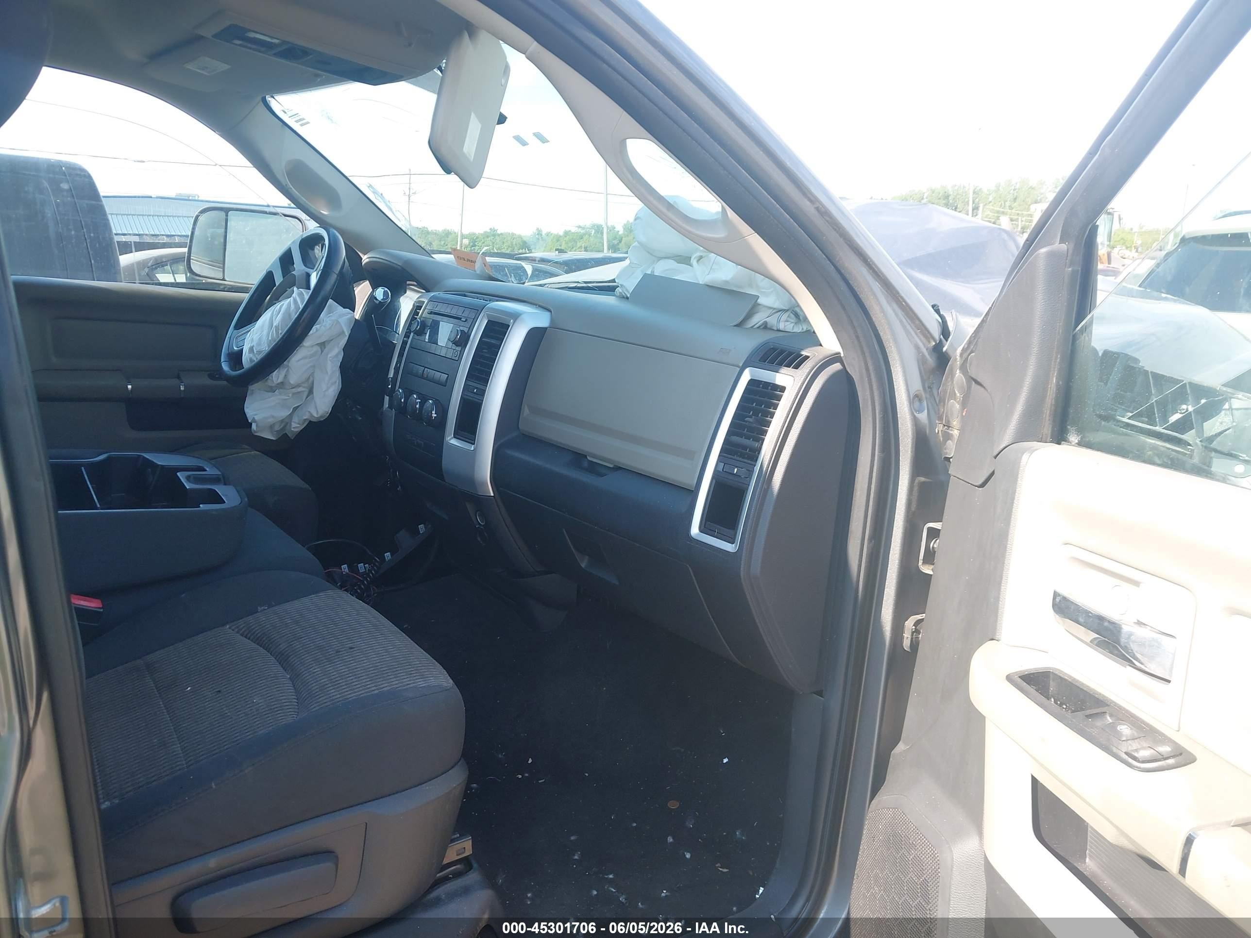 2011 Ram Ram 1500 Slt Серый vin: 1D7RV1CT1BS621829