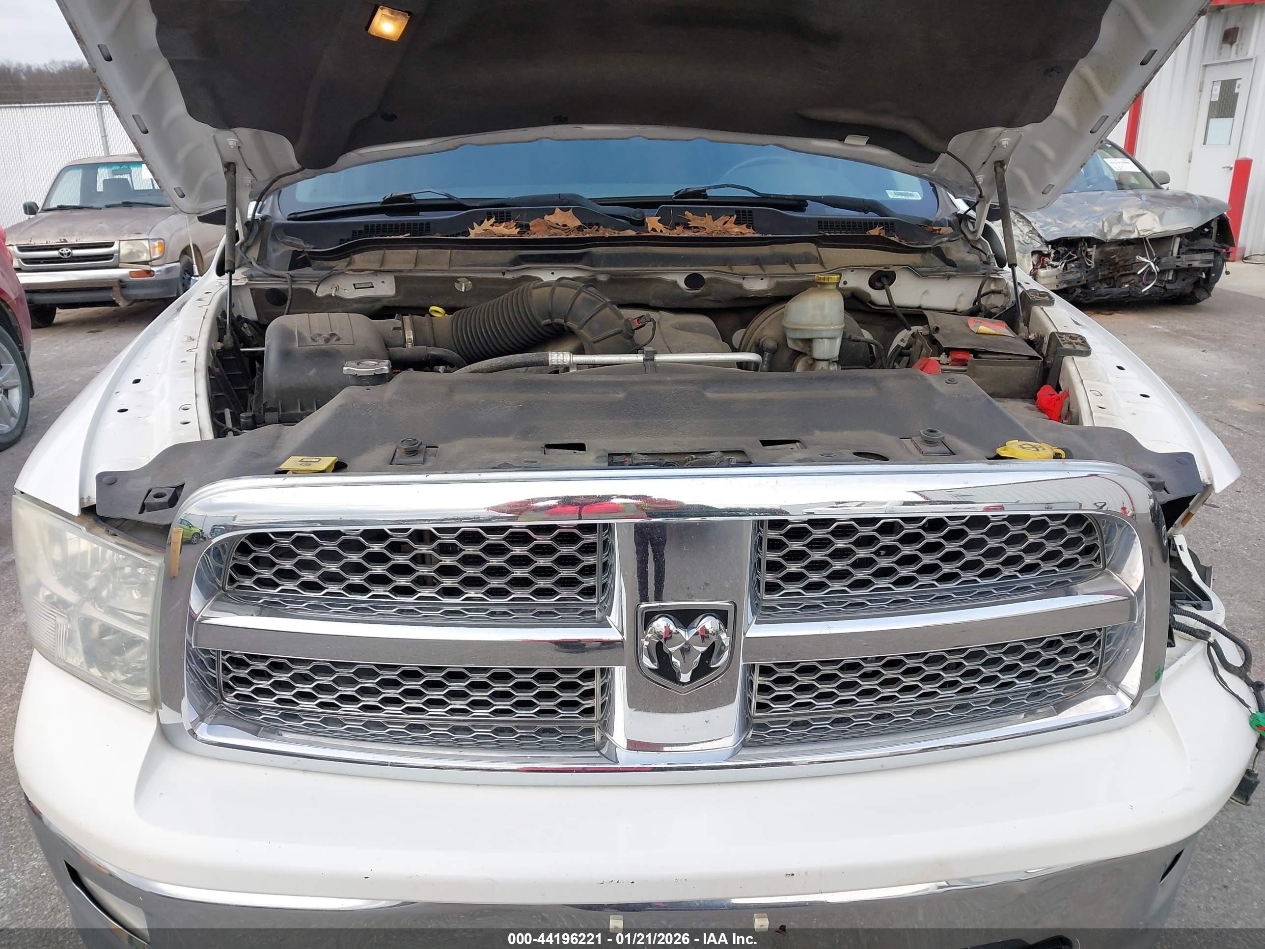 2011 Ram Ram 1500 Laramie White vin: 1D7RV1CT1BS686440