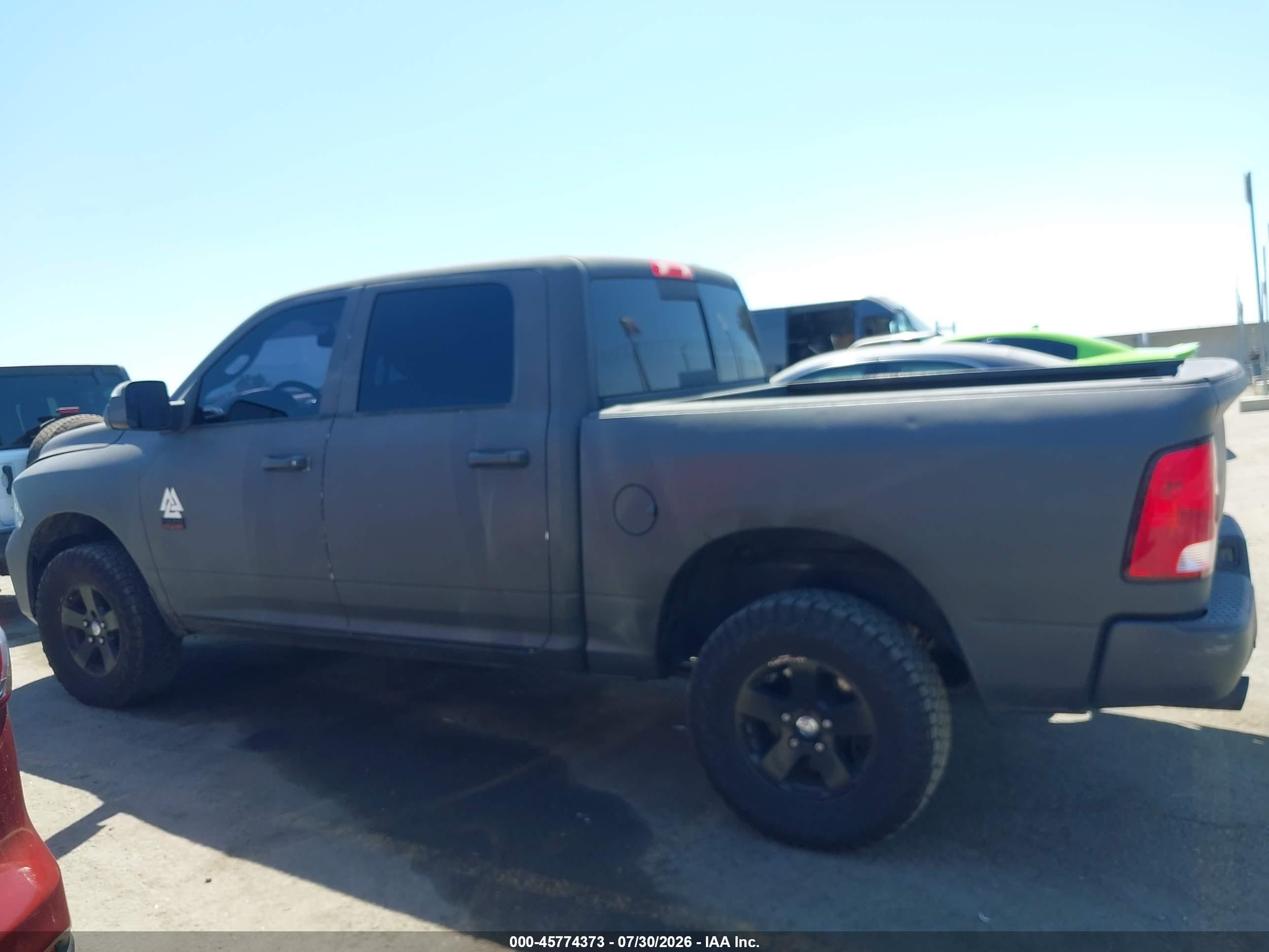 2010 Dodge Ram 1500 Slt/sport/trx Gray vin: 1D7RV1CT2AS259668