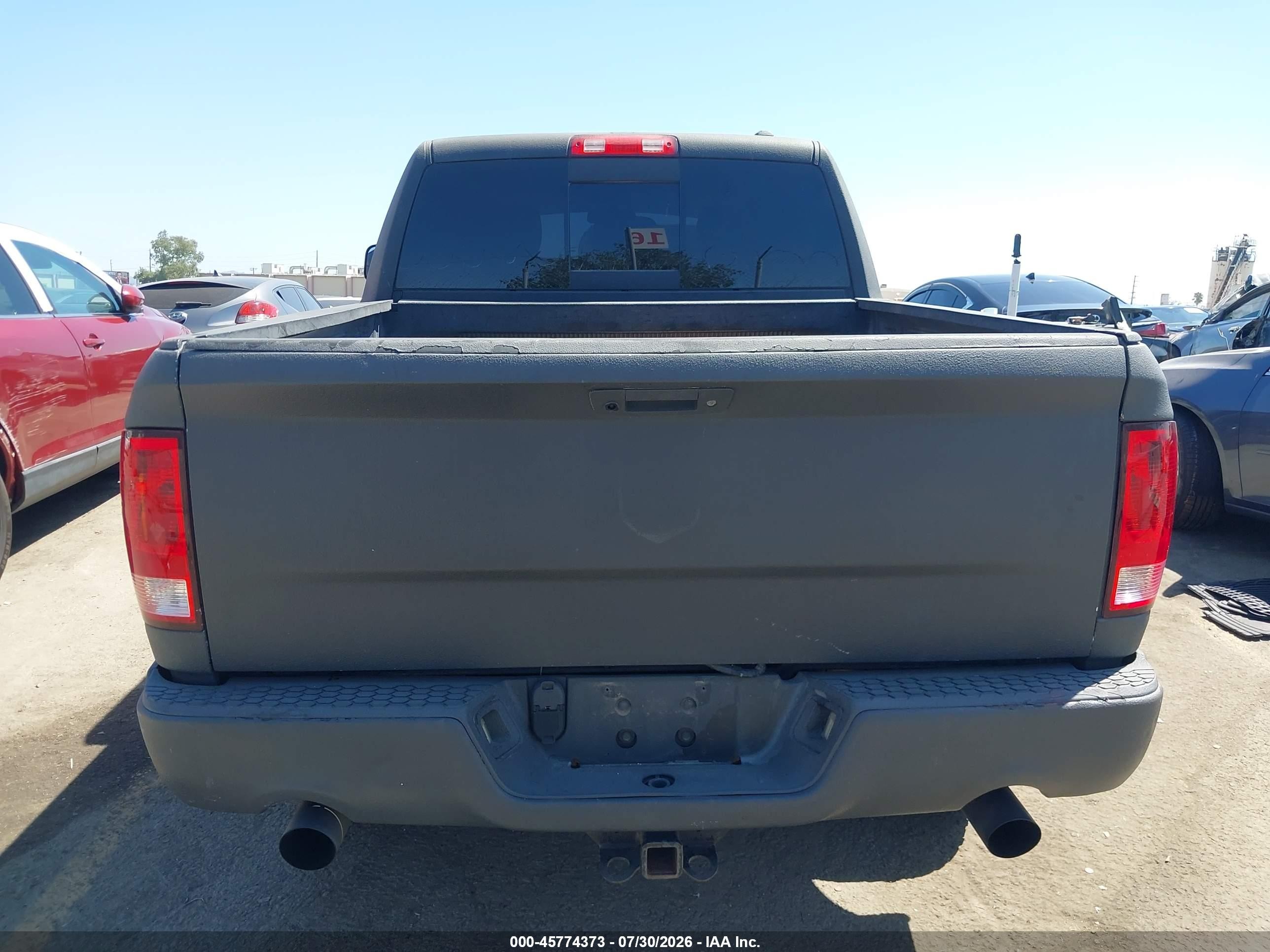 2010 Dodge Ram 1500 Slt/sport/trx Gray vin: 1D7RV1CT2AS259668