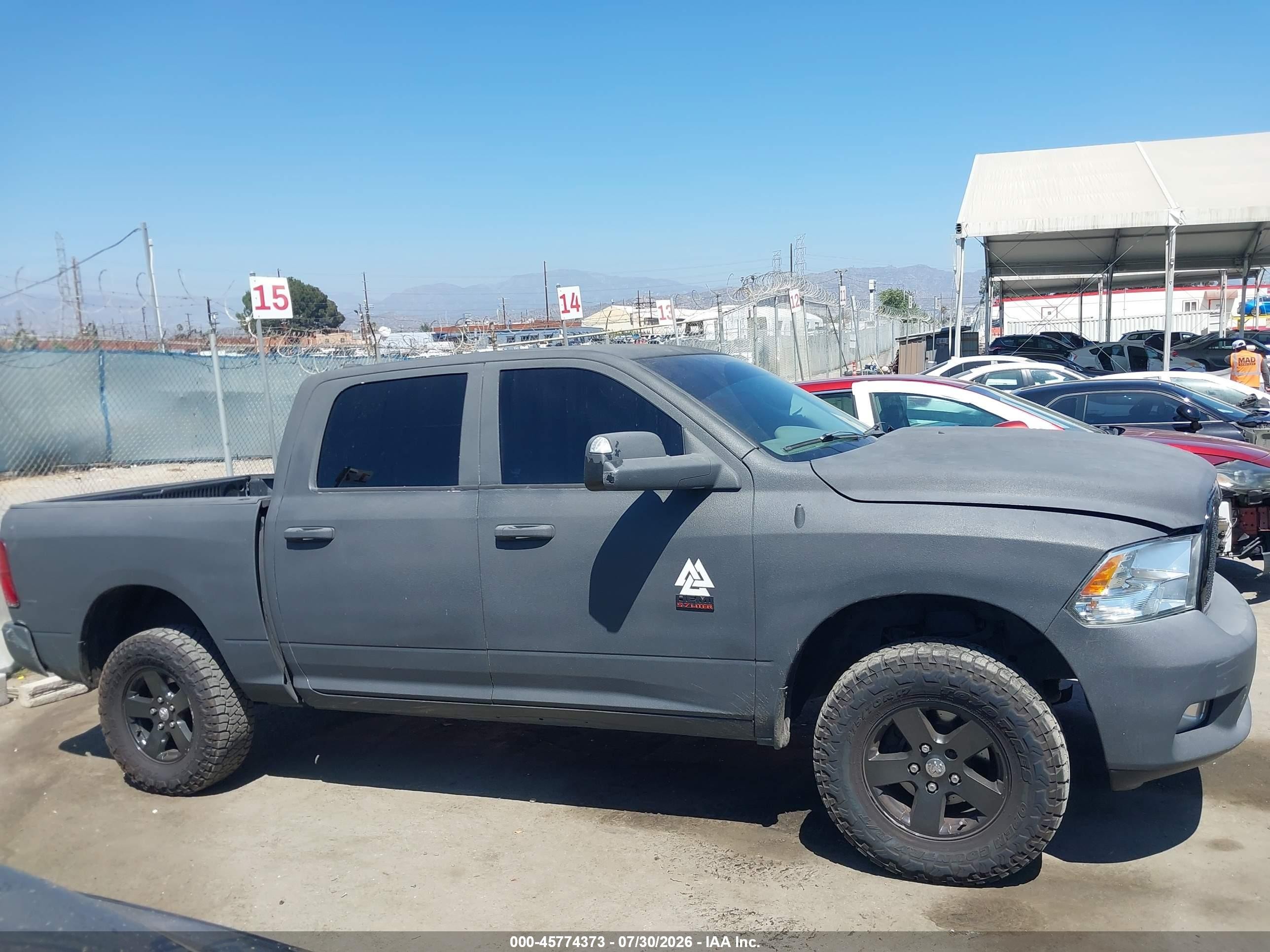 2010 Dodge Ram 1500 Slt/sport/trx Gray vin: 1D7RV1CT2AS259668