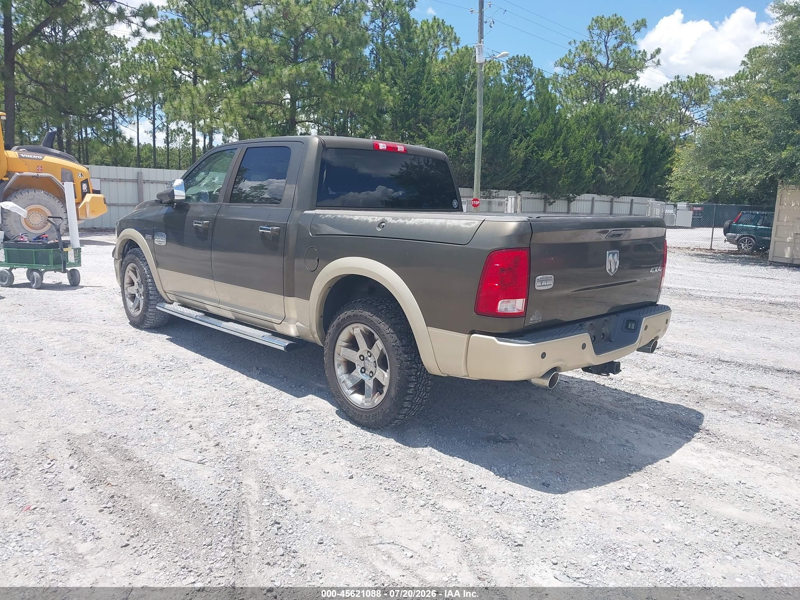 2011 Ram Ram 1500 Laramie Longhorn Green vin: 1D7RV1CT2BS625890