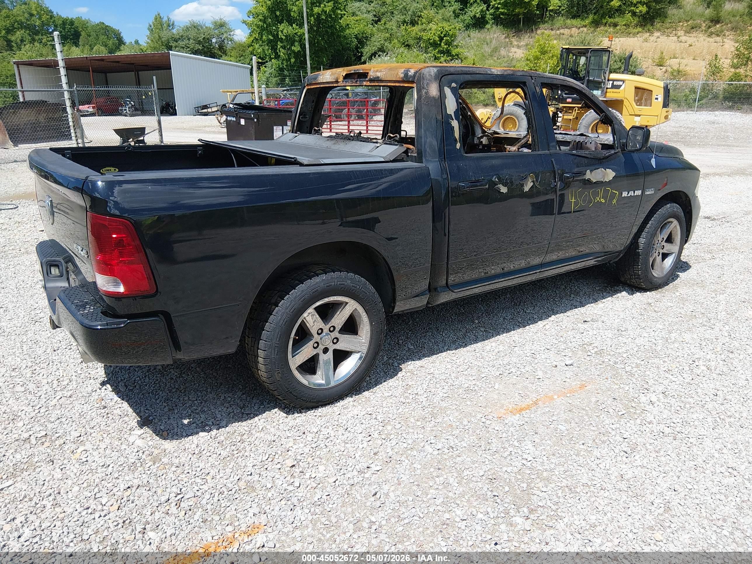 2010 Dodge Ram 1500 Slt/sport/trx Black vin: 1D7RV1CT3AS123260