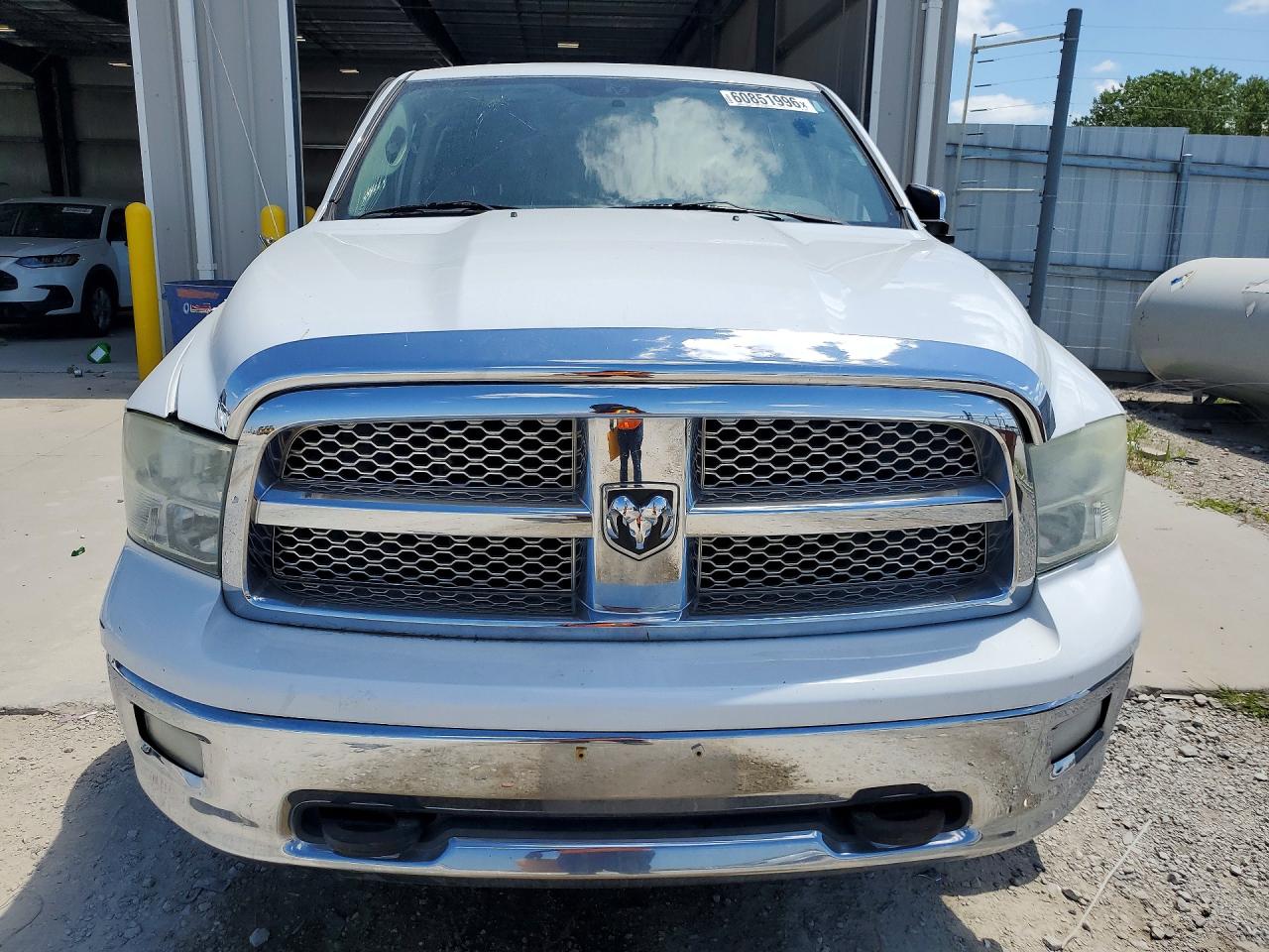 2010 Dodge Ram 1500 Laramie White vin: 1D7RV1CT3AS140432