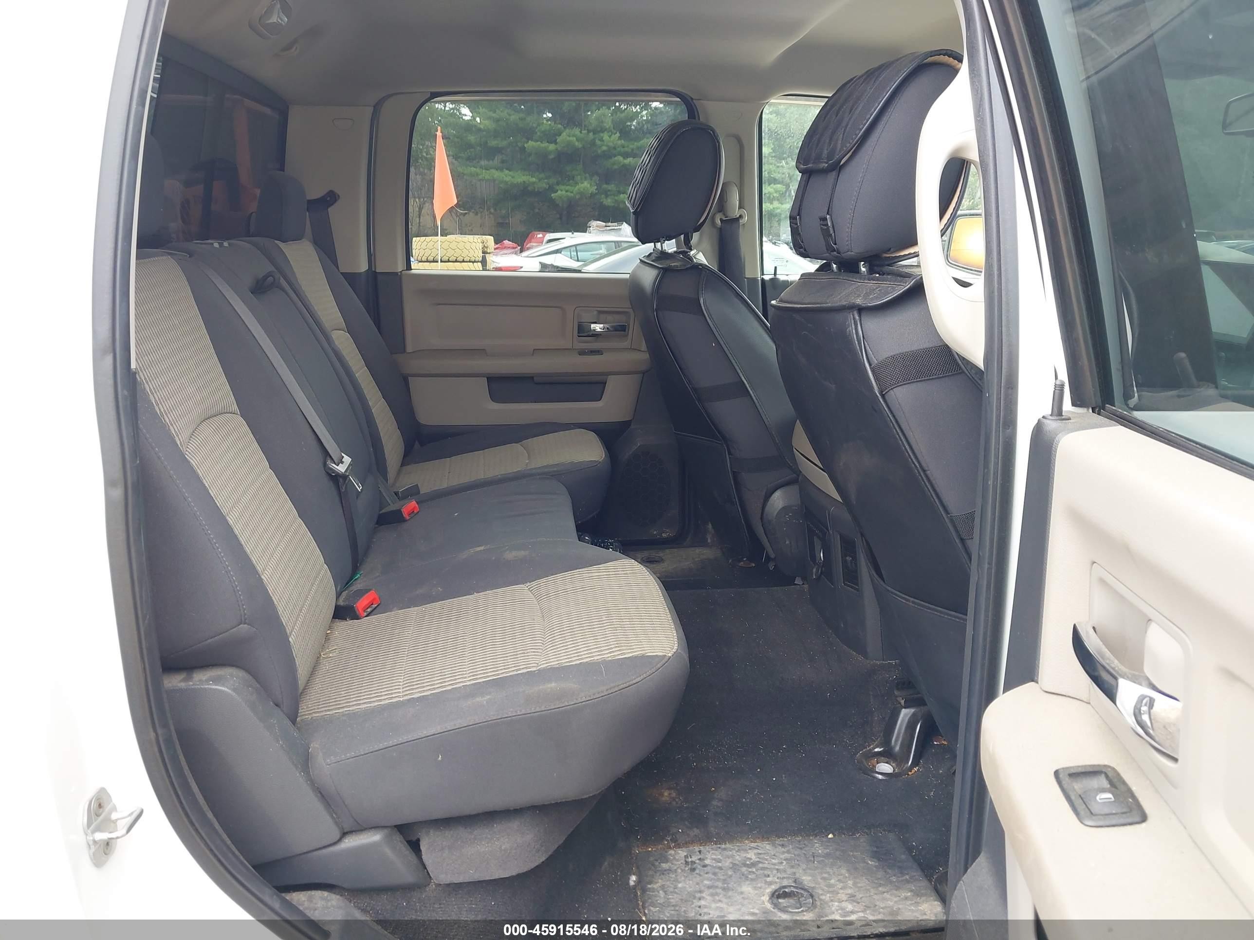 2010 Dodge Ram 1500 Slt/sport/trx White vin: 1D7RV1CT3AS198315