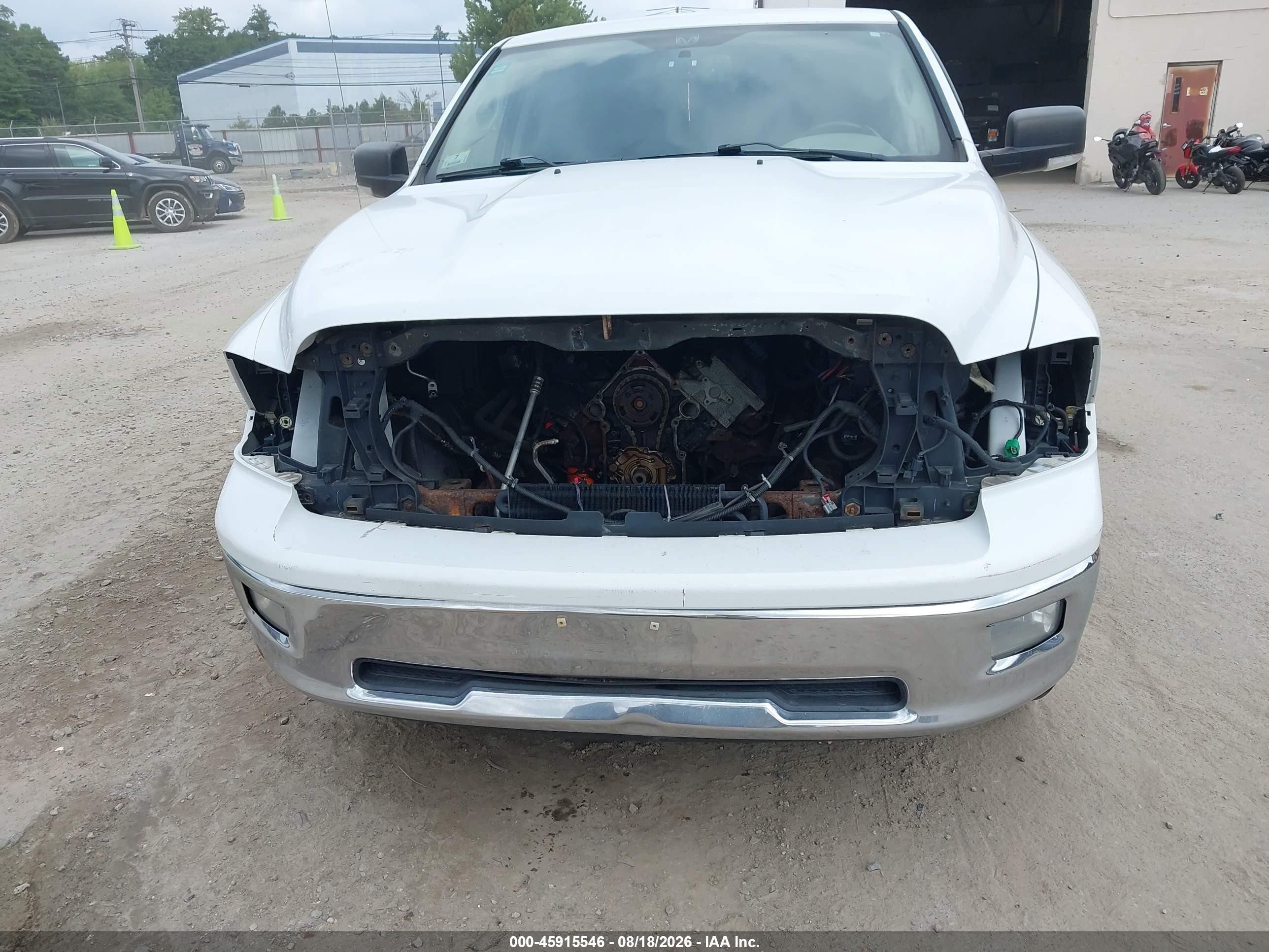 2010 Dodge Ram 1500 Slt/sport/trx White vin: 1D7RV1CT3AS198315