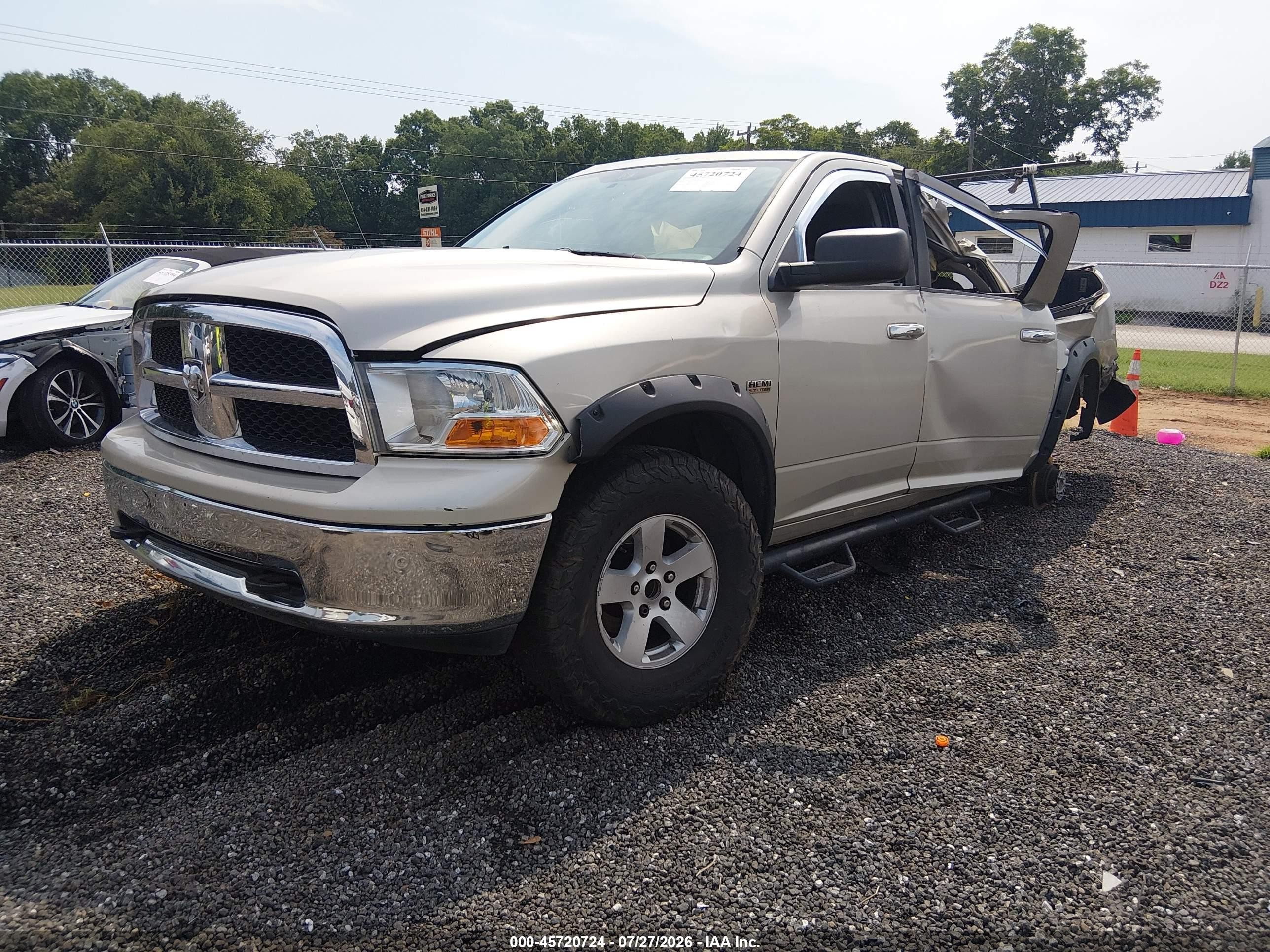 2010 Dodge Ram 1500 Slt/sport/trx Gold vin: 1D7RV1CT3AS202606