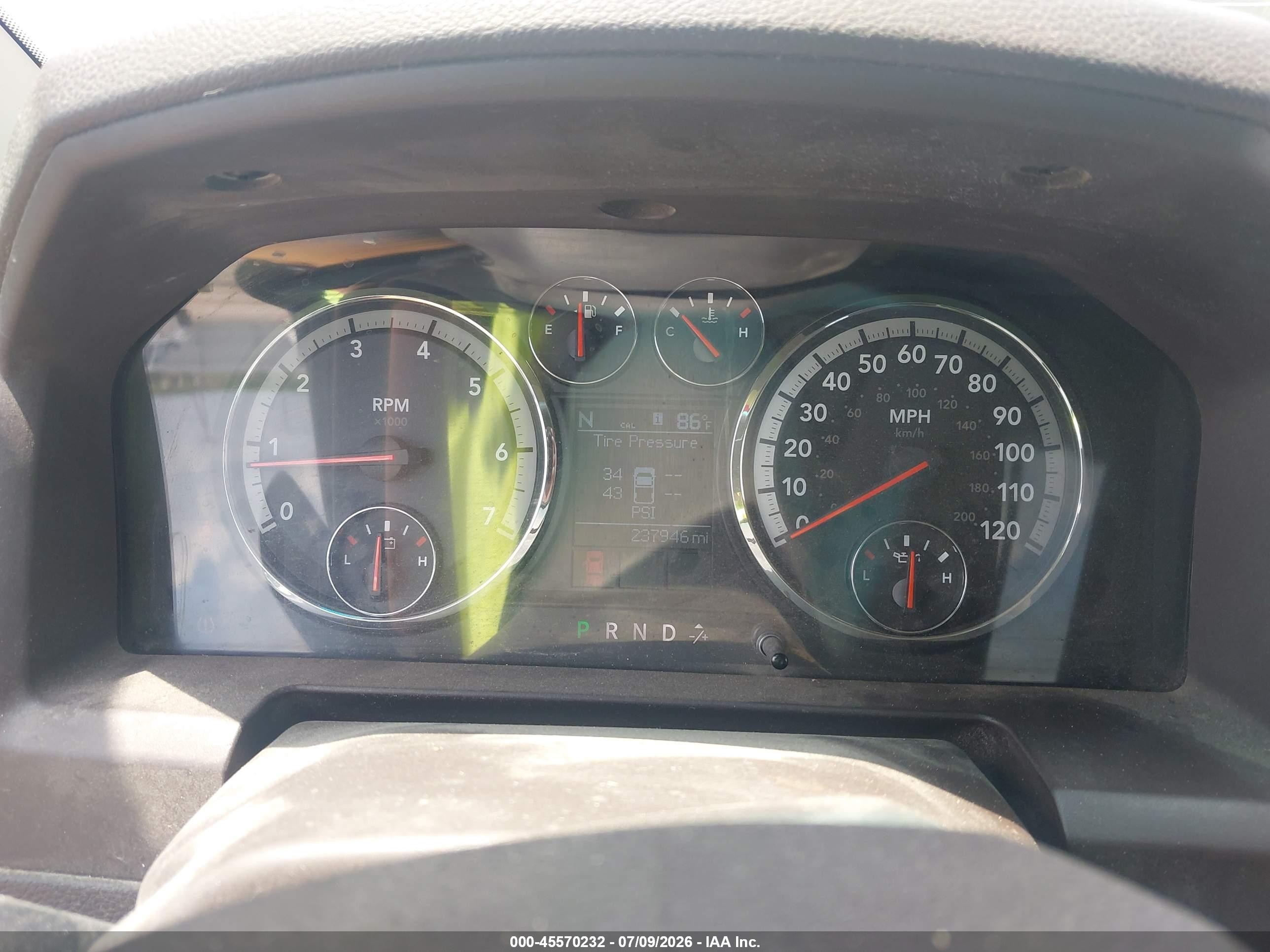2011 Ram Ram 1500 Slt Черный vin: 1D7RV1CT3BS509856