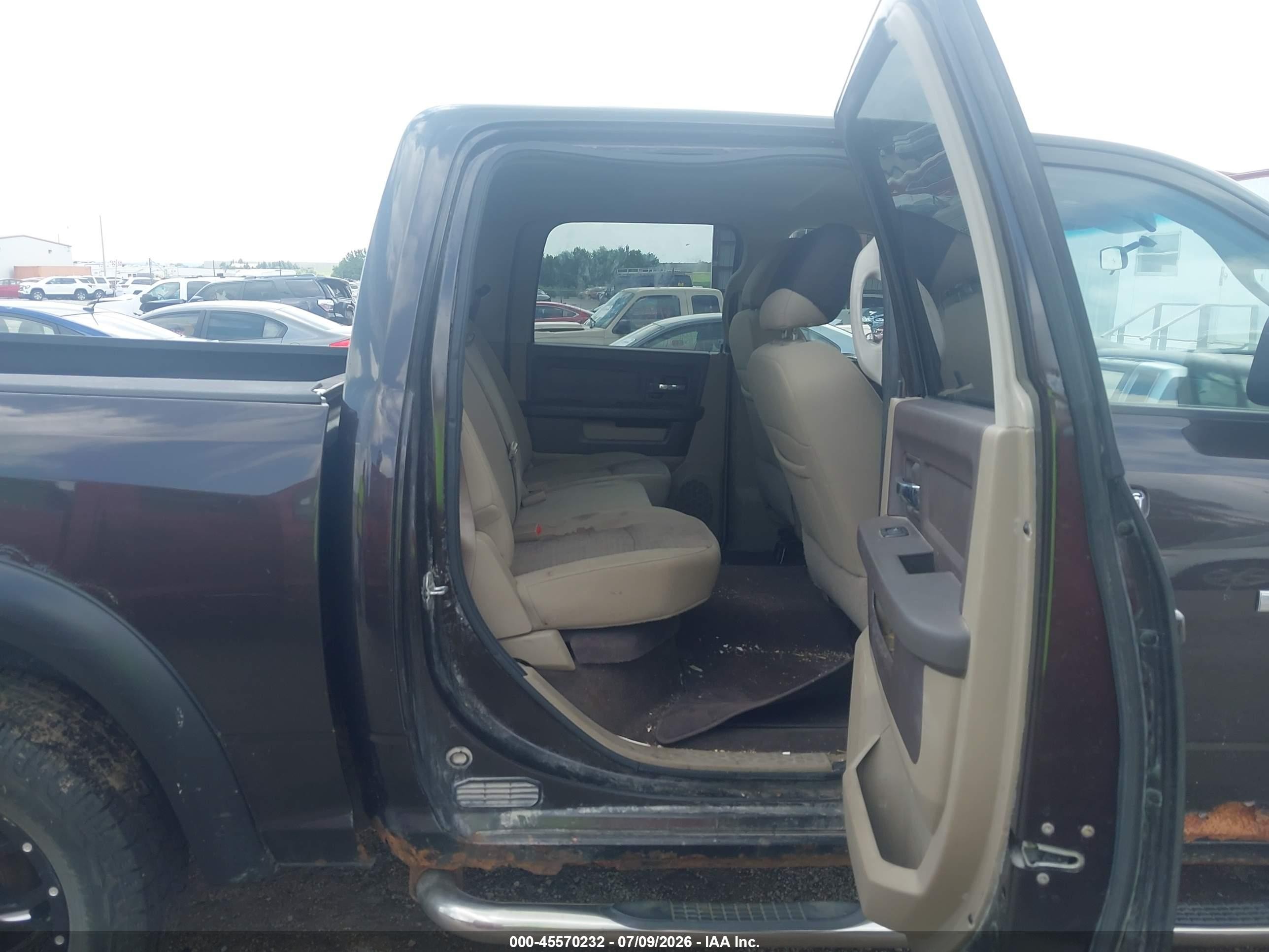 2011 Ram Ram 1500 Slt Черный vin: 1D7RV1CT3BS509856